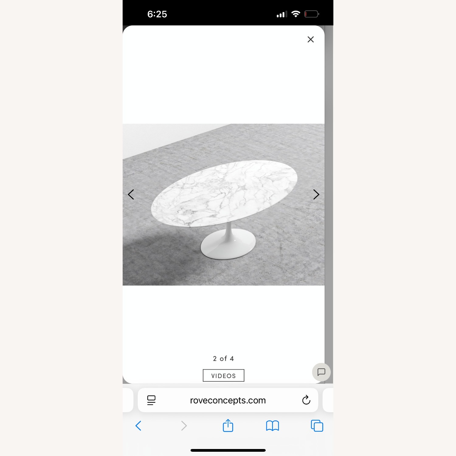 Rove Concepts Carrera Tulip Table 79" - image-7