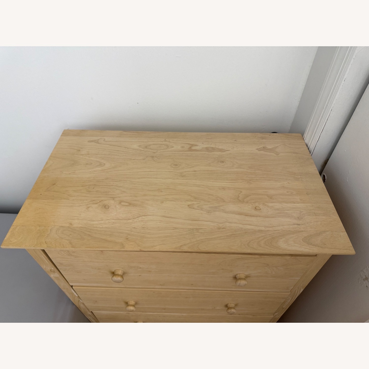 Solid Unfinished Wood Chest of Drawers - image-2