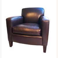 Room & Board Leather Lounge Chair