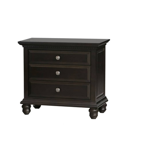 Used Restoration Hardware St James 3 drawer nightstand for sale on AptDeco