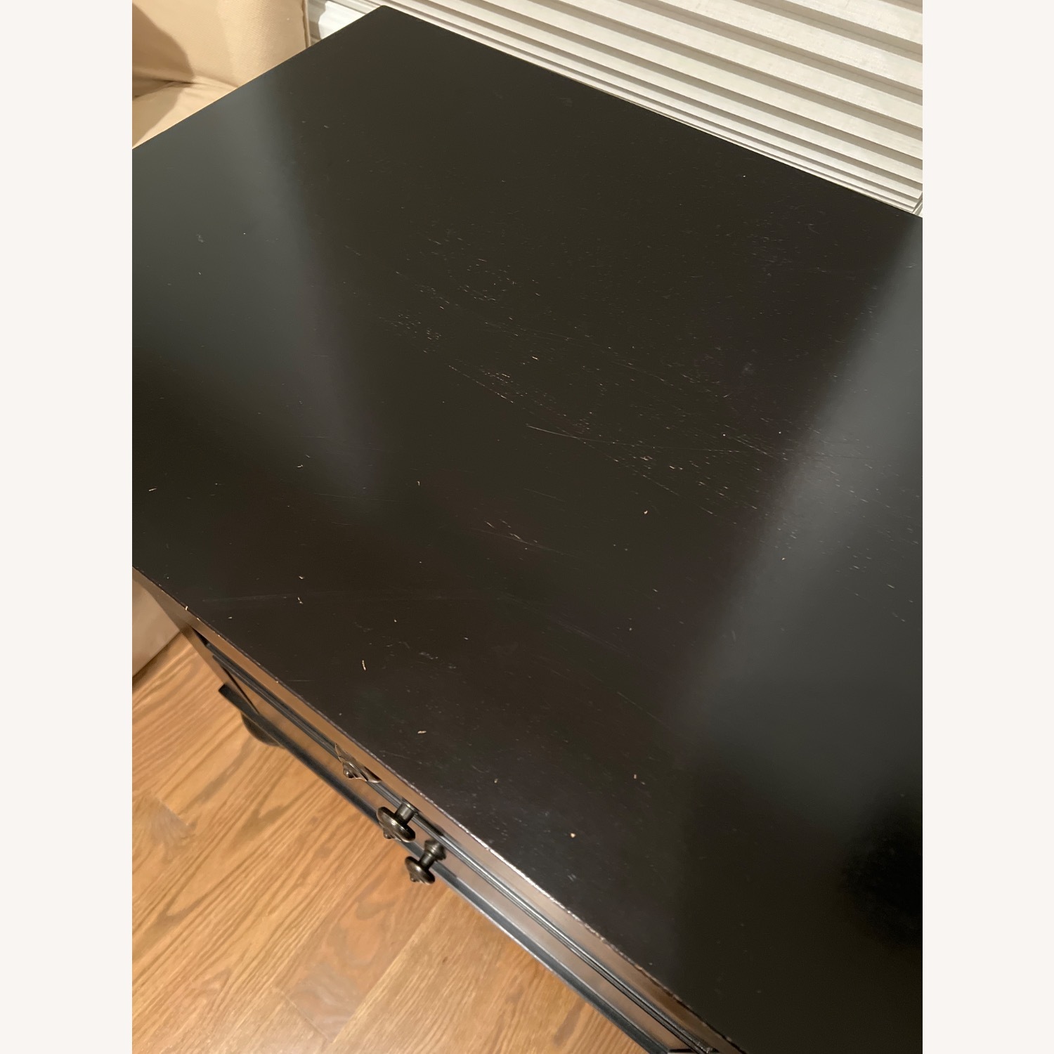 Restoration Hardware St James 3 drawer nightstand - image-4
