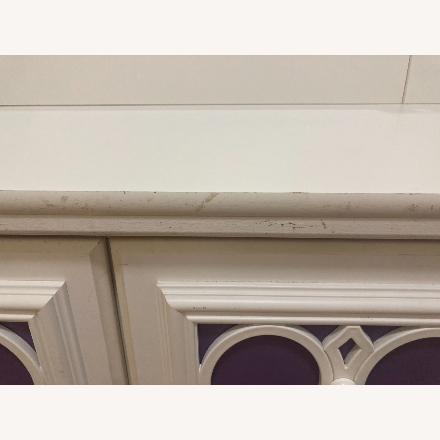 White Dresser with Mirror - image-2