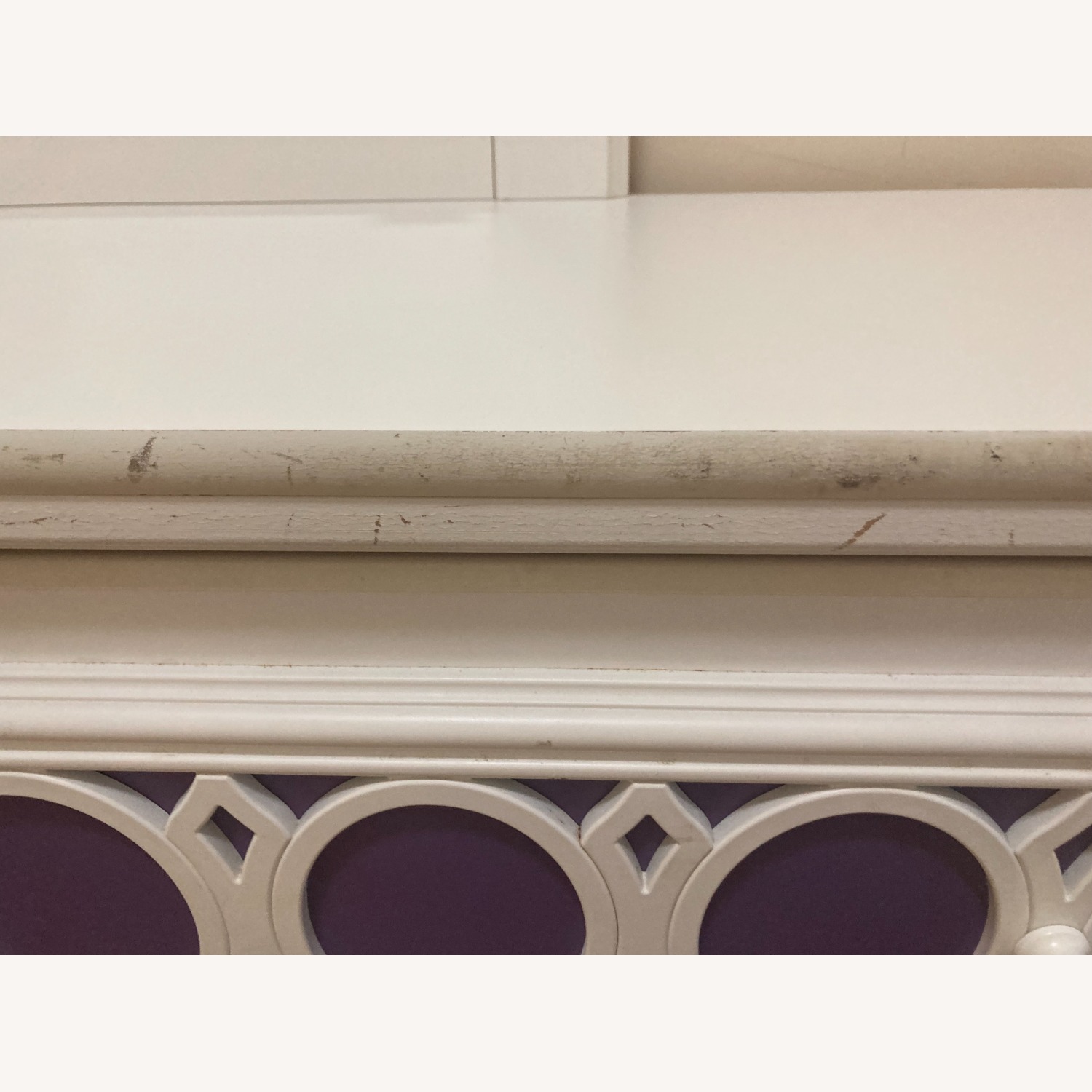 White Dresser with Mirror - image-3