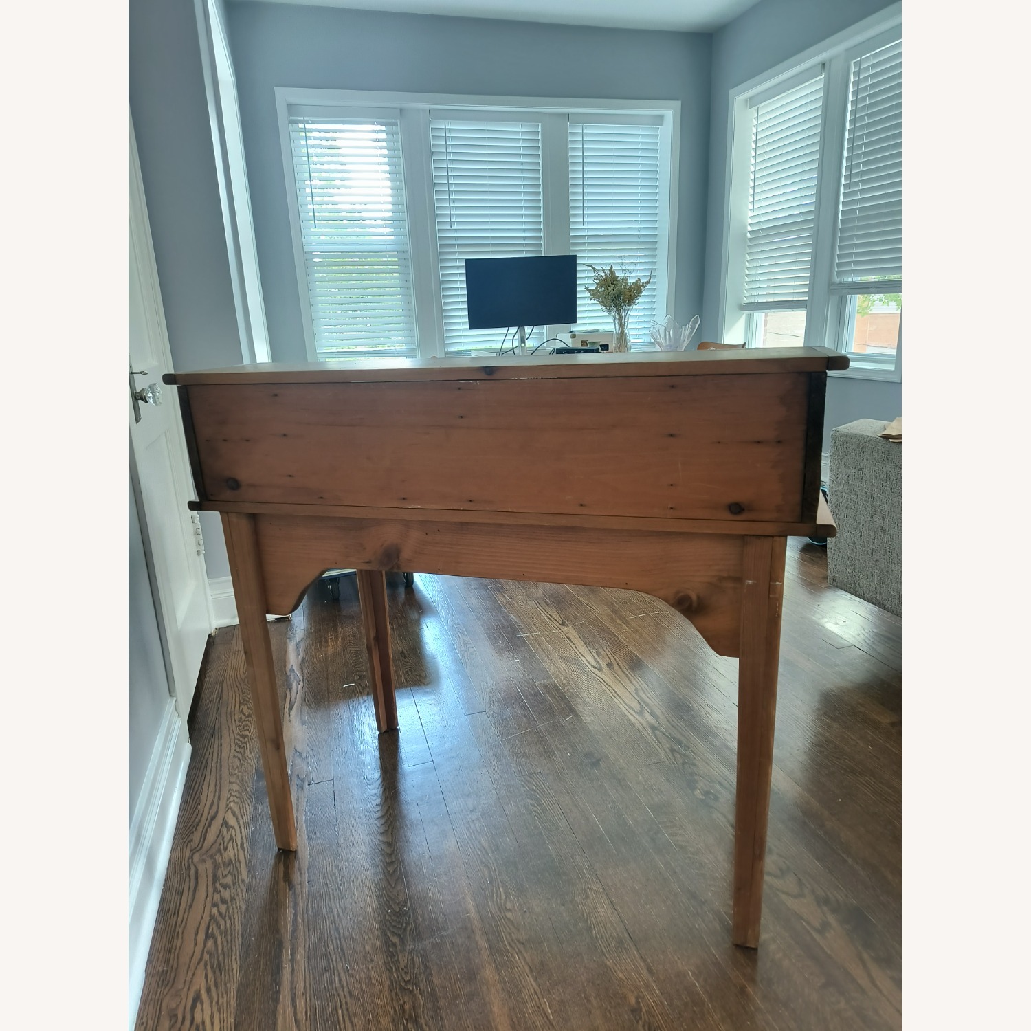 Hand-Made Wooden Desk - image-7