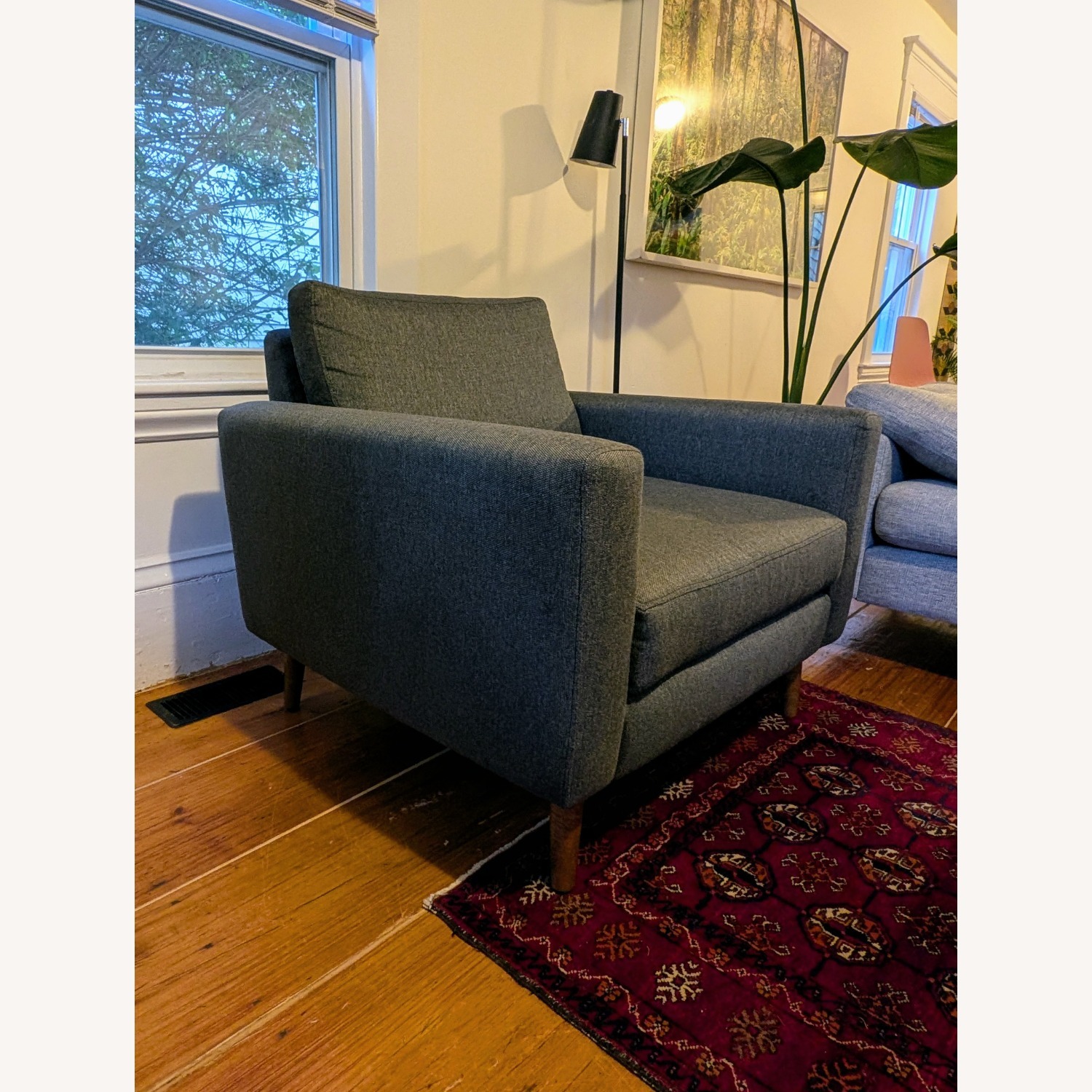 Burrow Nomad Armchair Charcoal Gray - image-2