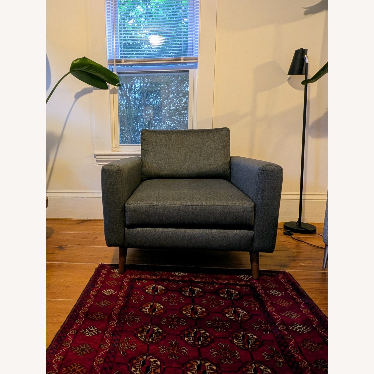 Burrow Nomad Armchair Charcoal Gray - image-1