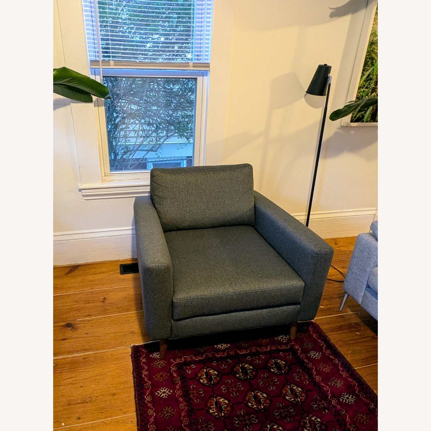 Burrow Nomad Armchair Charcoal Gray - image-3