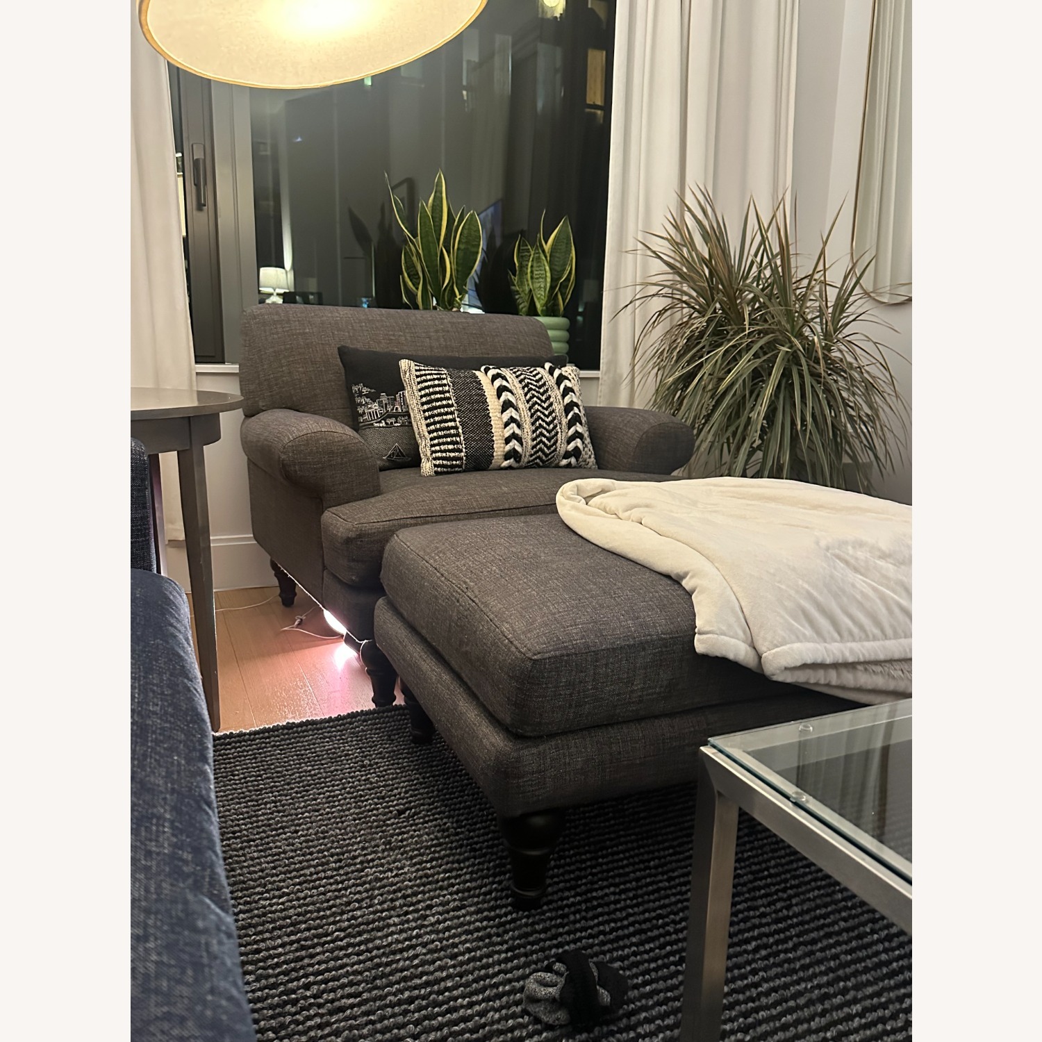 Room & Board Selby Chair and Ottoman - image-2