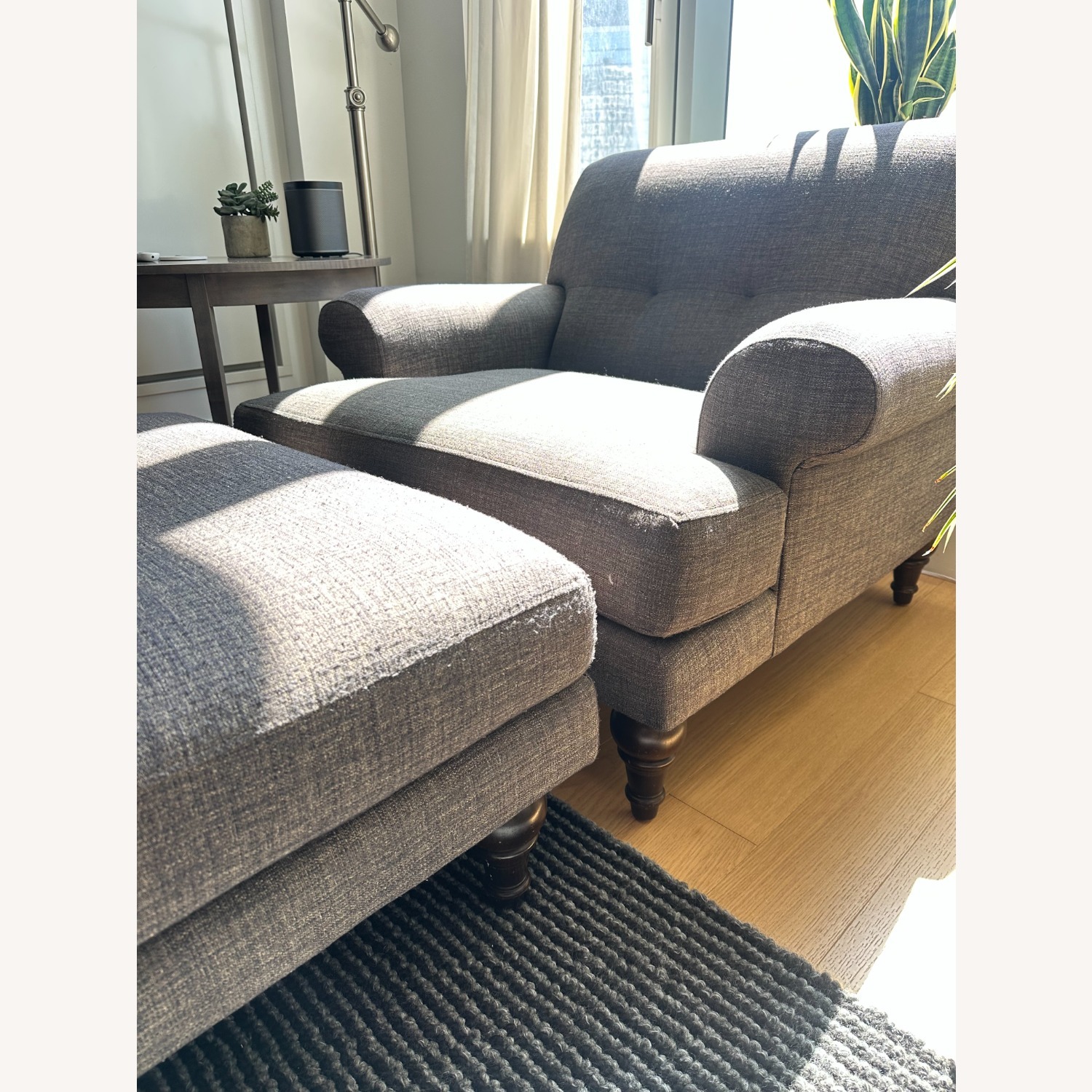 Room & Board Selby Chair and Ottoman - image-3