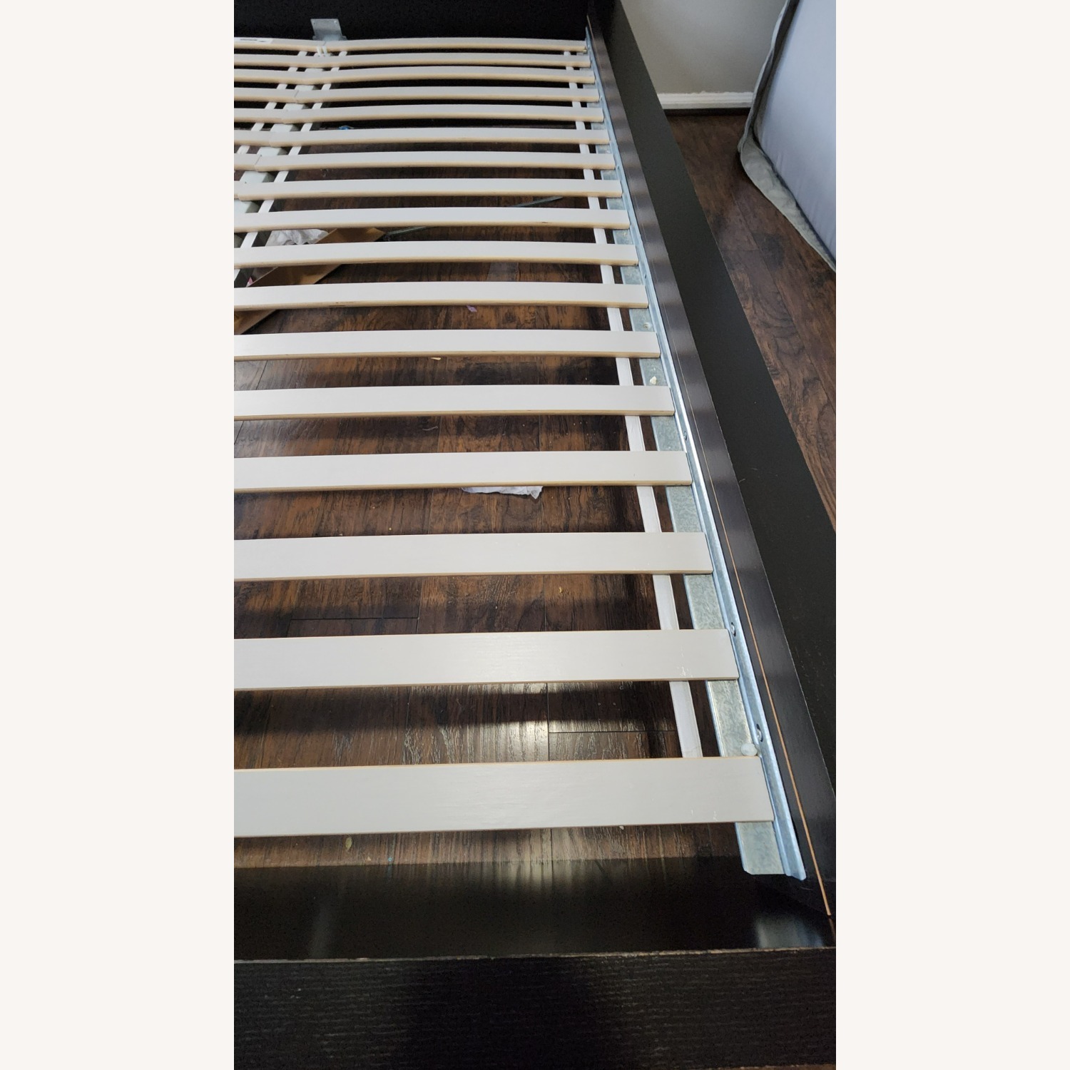 IKEA Queen Wooden Bed Frame - image-4
