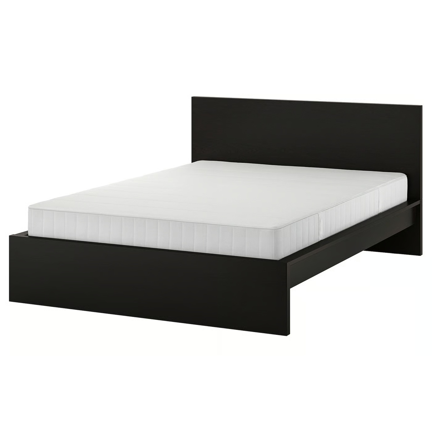 IKEA Queen Wooden Bed Frame - image-5