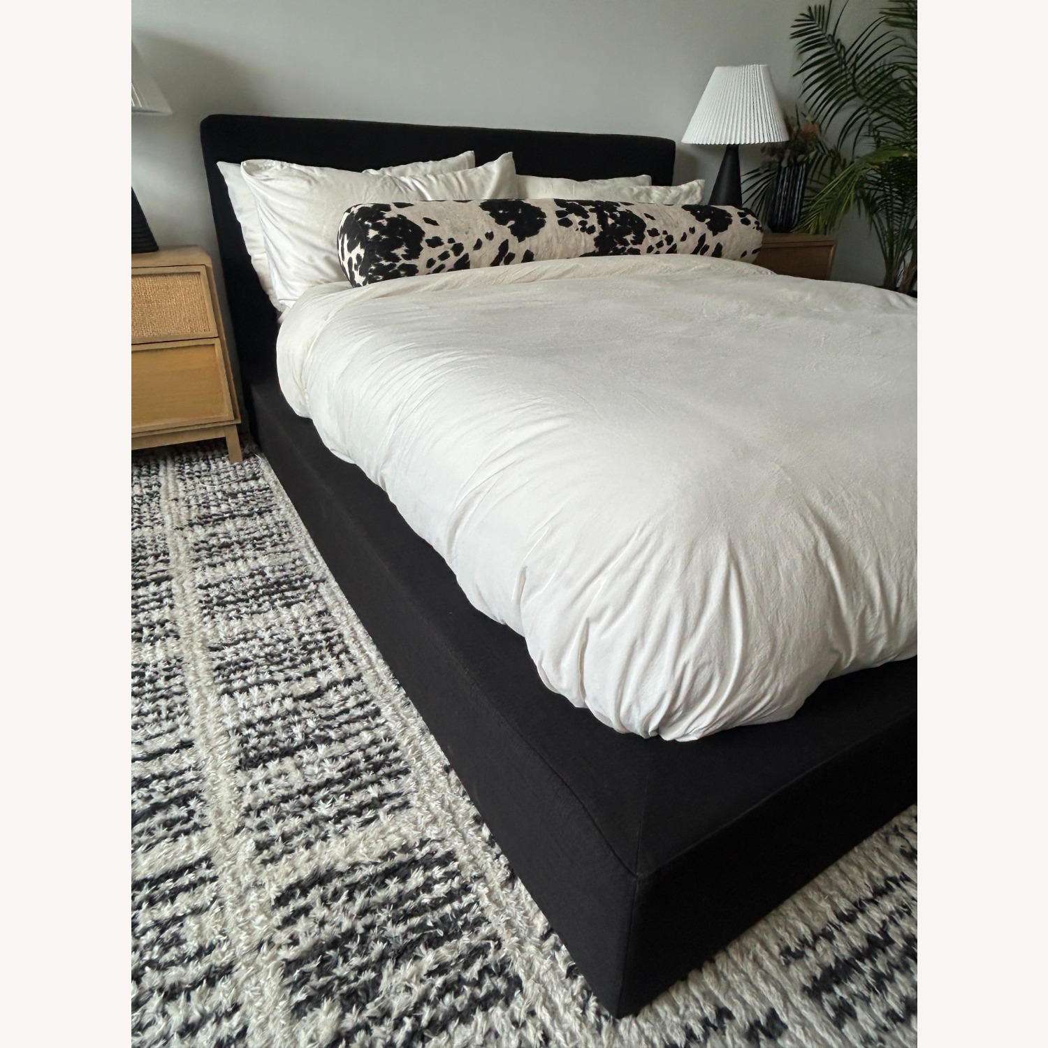Soft Frame Ultra Bed Frame + Headboard in Onyx - image-2