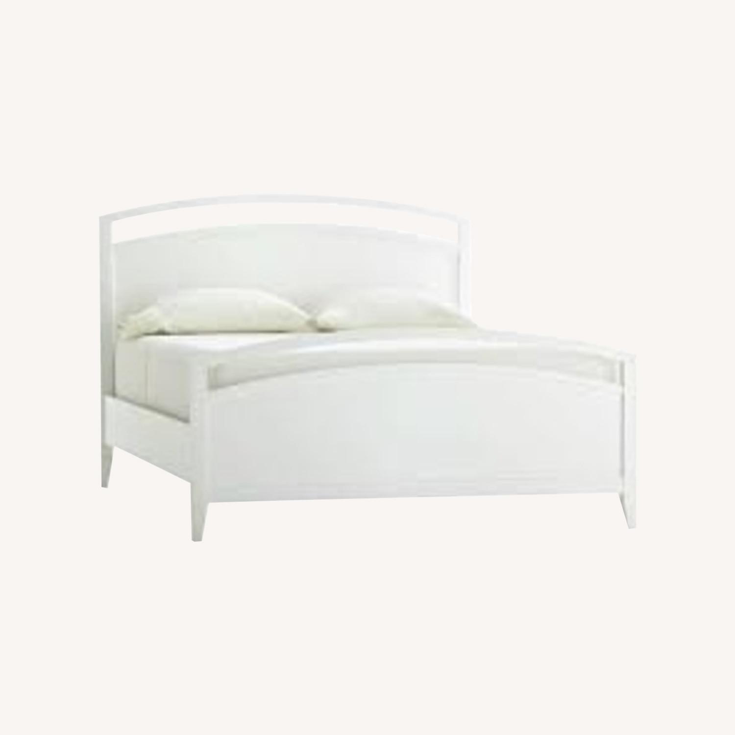 Crate & Barrel Queen Bed Frame - image-0