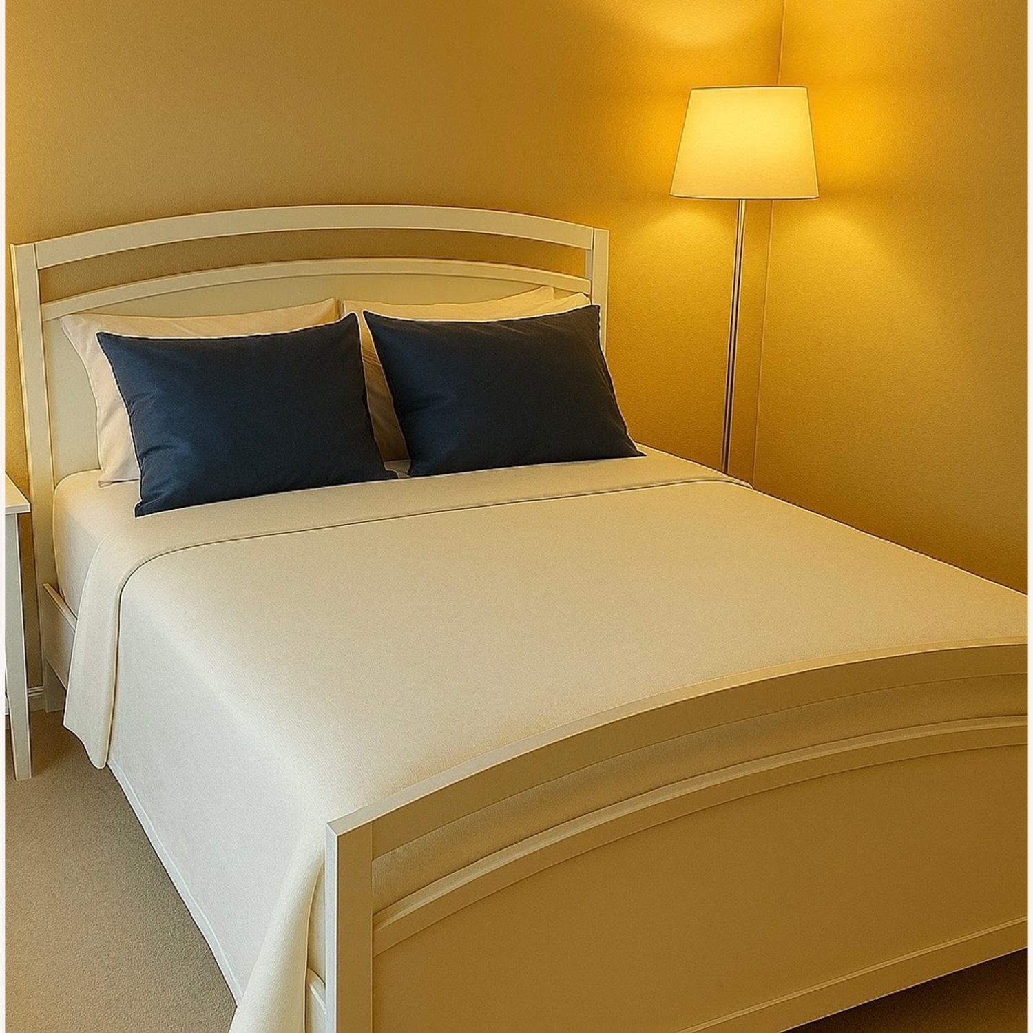 Crate & Barrel Queen Bed Frame - image-2