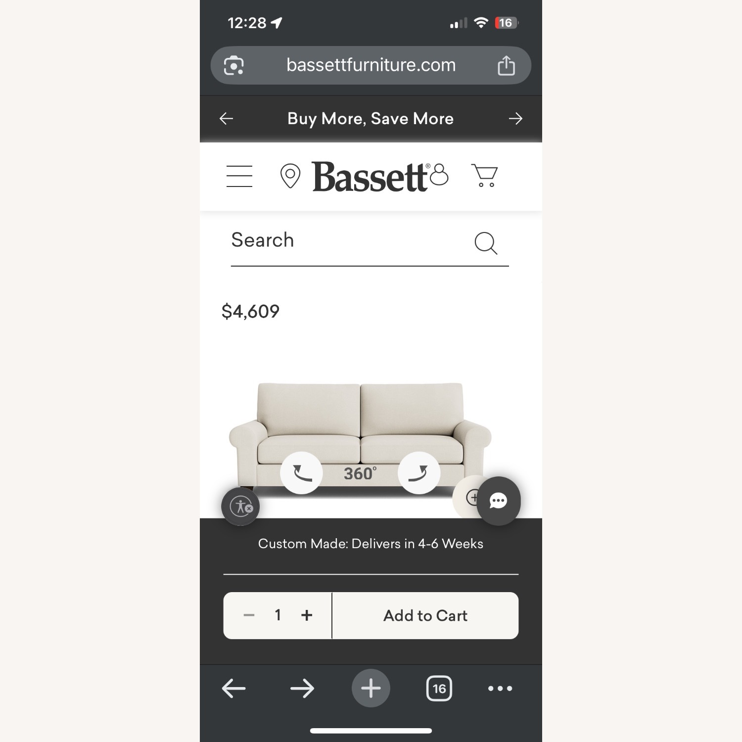 Basset Custom Sofa - image-3