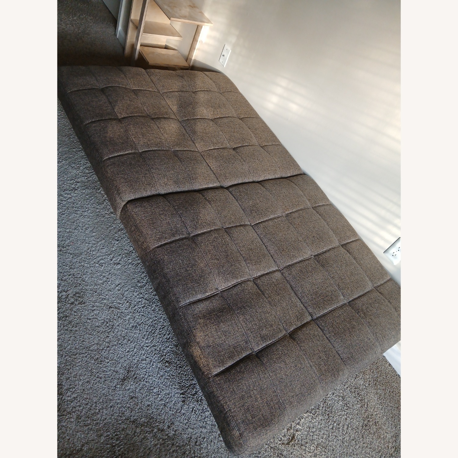 Brown Sofa Bed - image-1