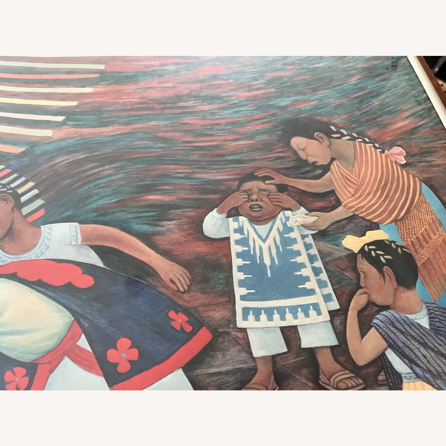 Vintage Diego Rivera Exhibit Poster "Pinata" - image-7