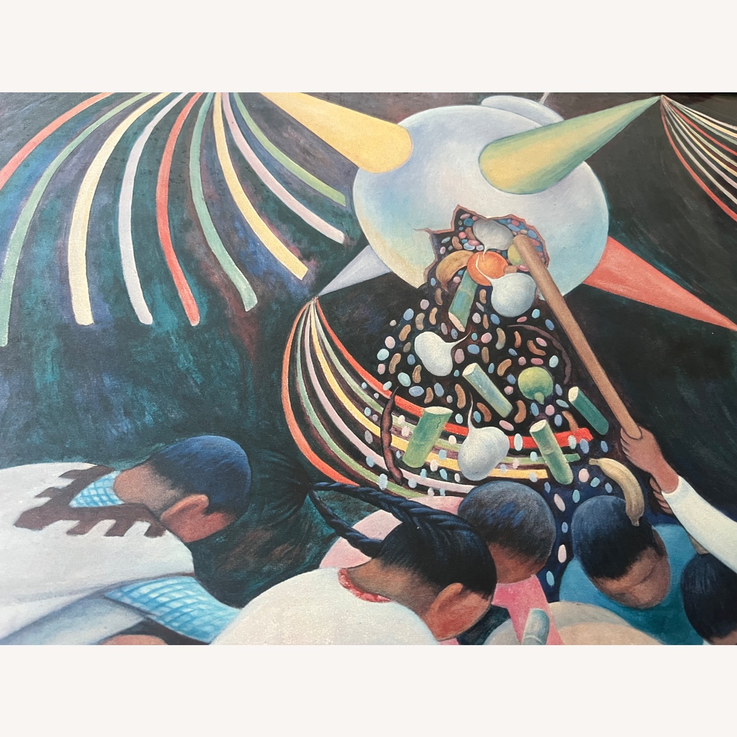 Vintage Diego Rivera Exhibit Poster "Pinata" - image-3