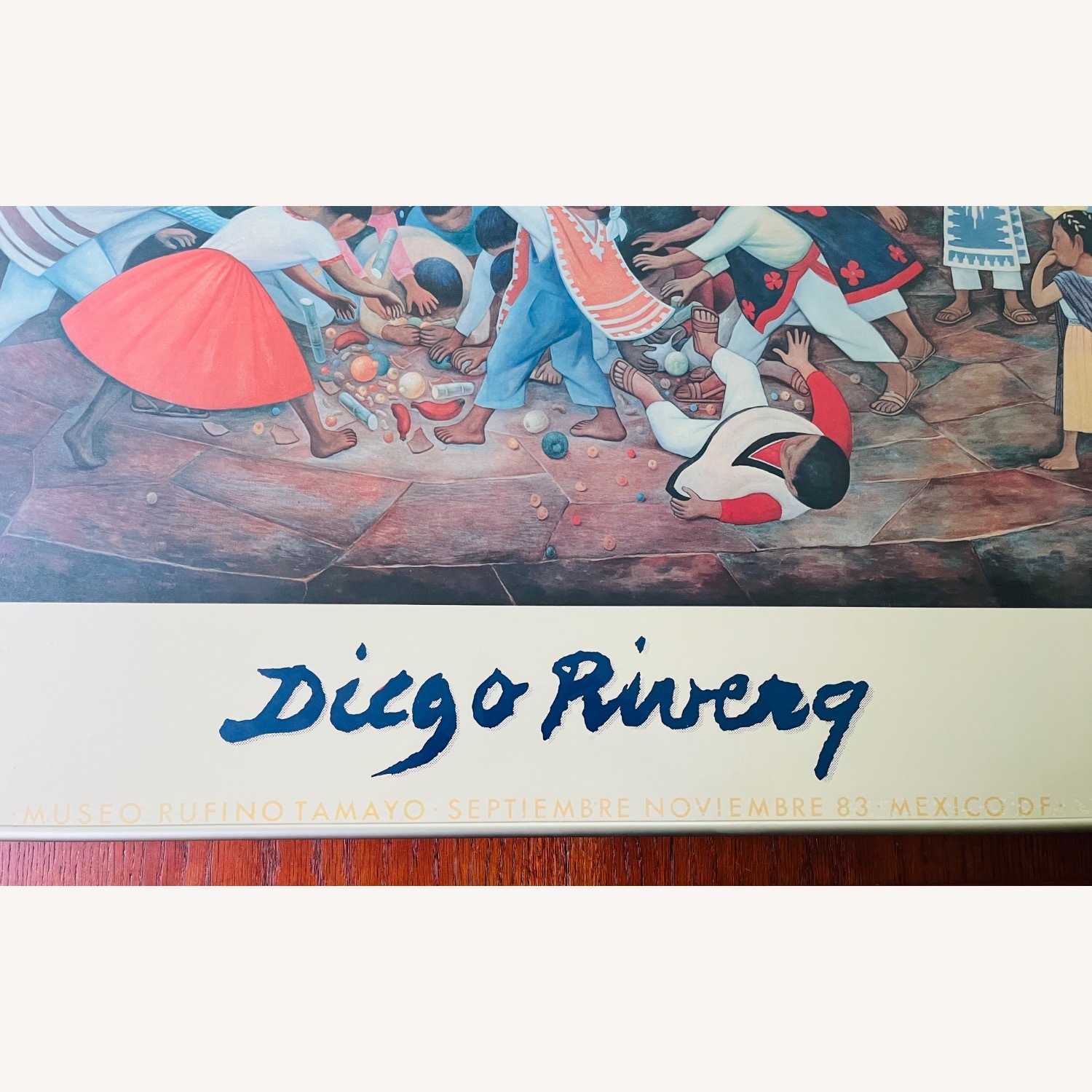 Vintage Diego Rivera Exhibit Poster "Pinata" - image-5