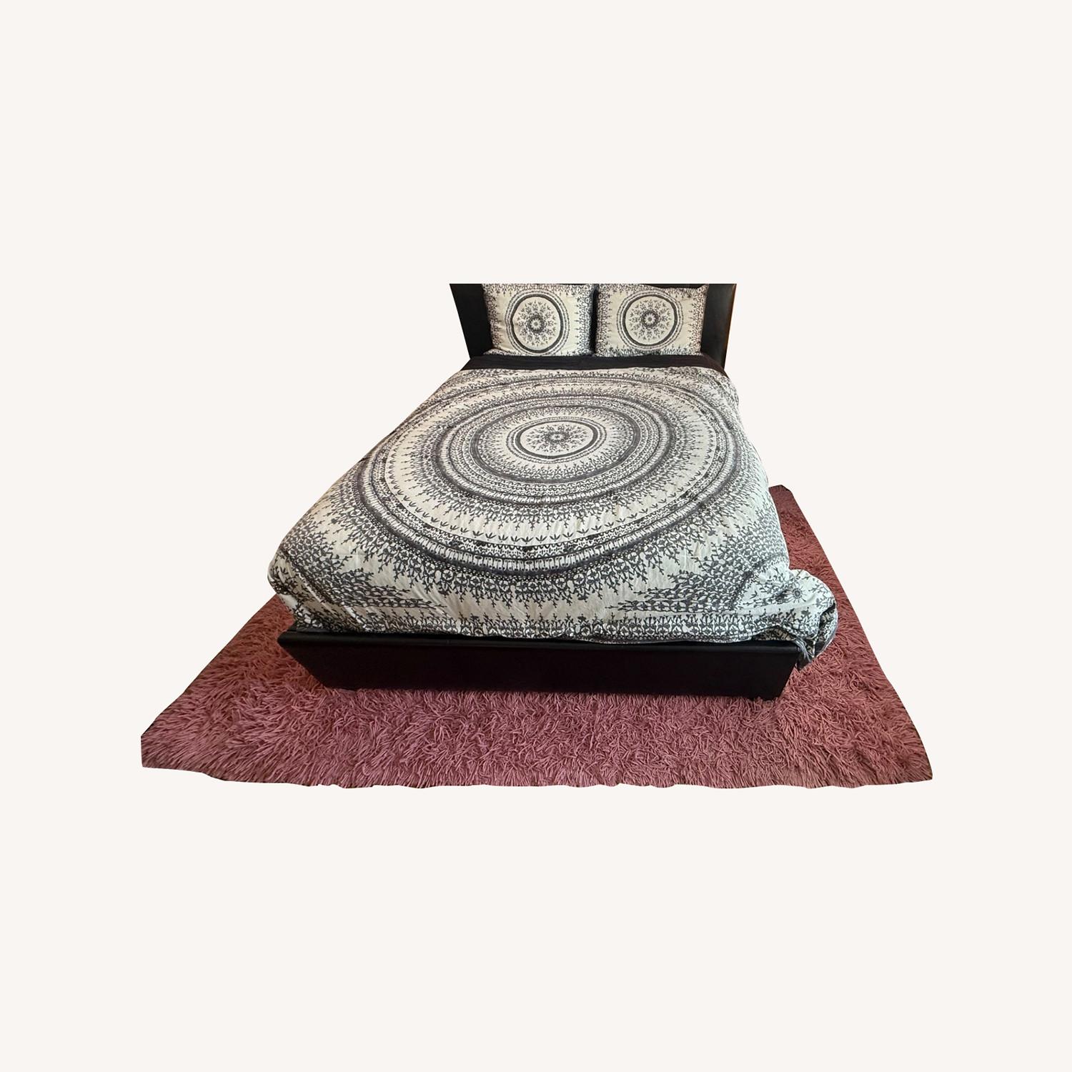 Pink Shag Area Rug - image-0