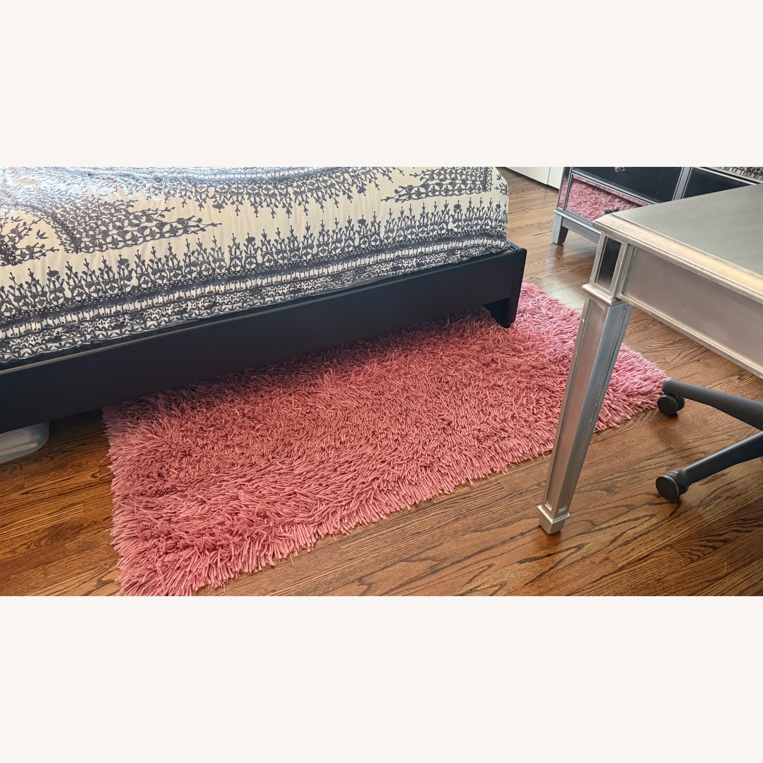 Pink Shag Area Rug - image-4