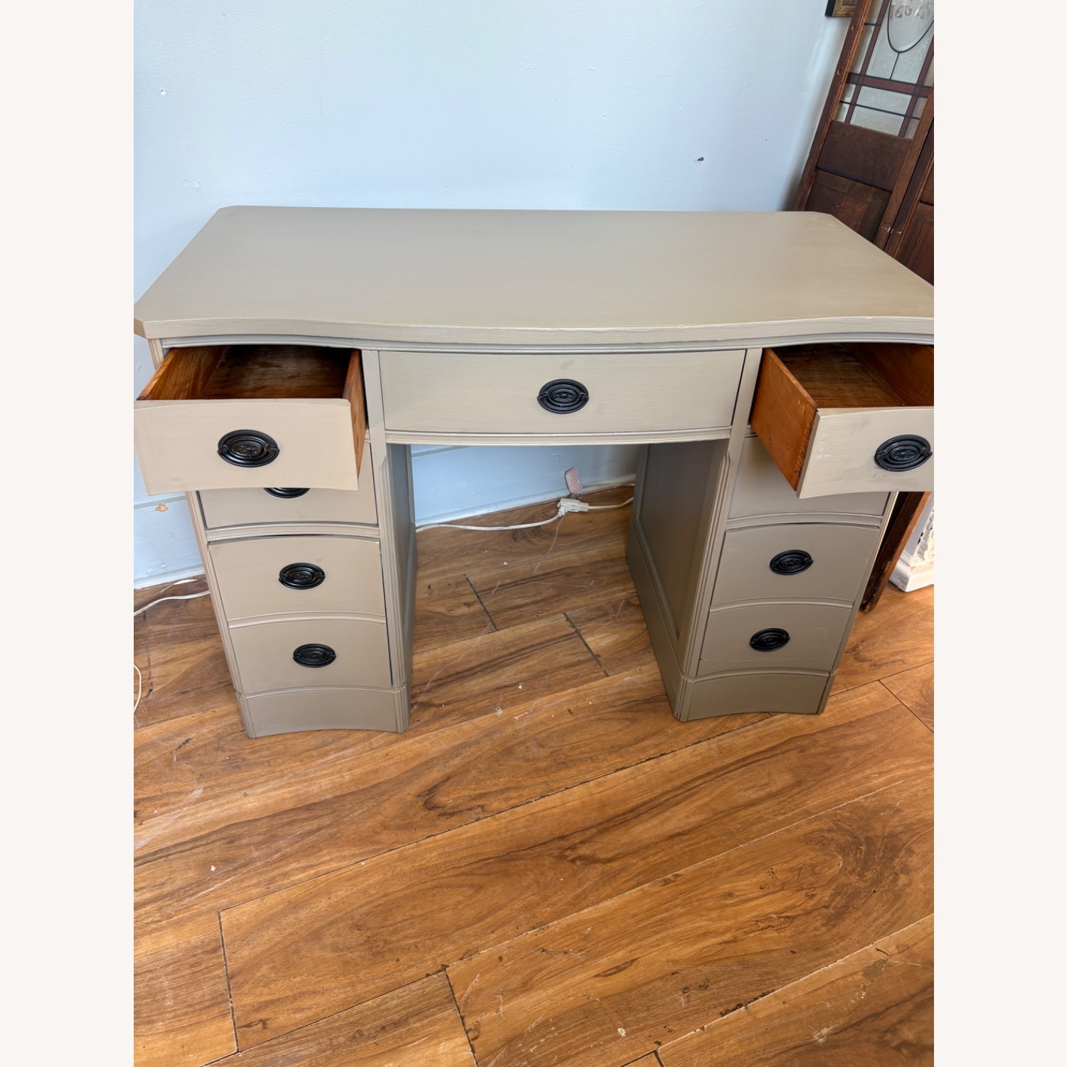 Vintage Black Desk - image-4