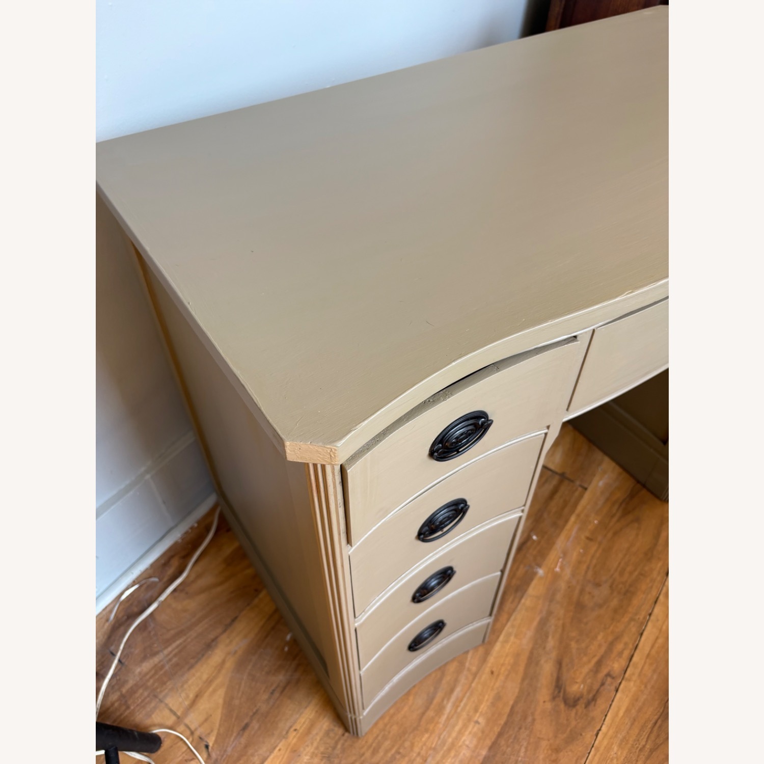 Vintage Black Desk - image-9
