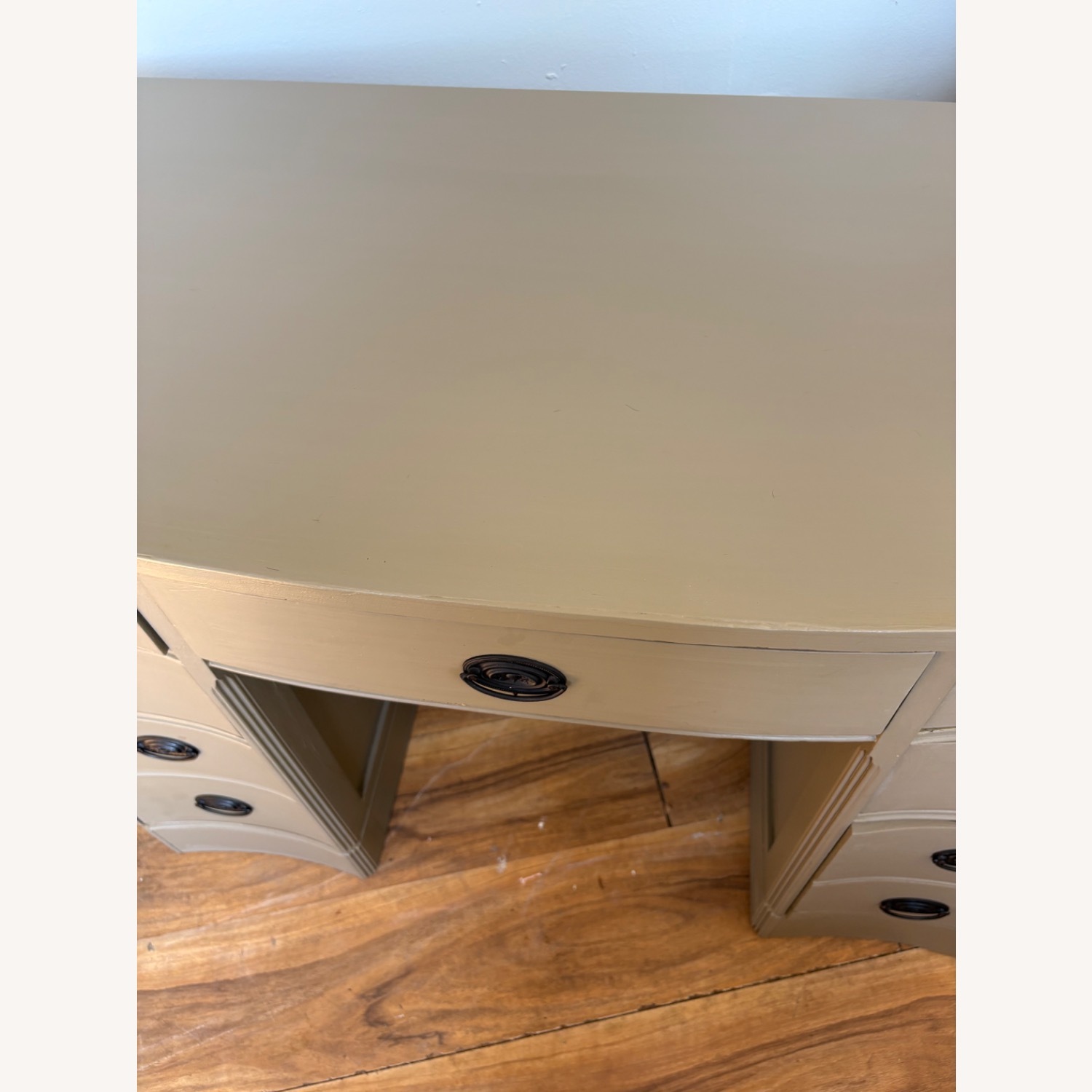 Vintage Black Desk - image-8