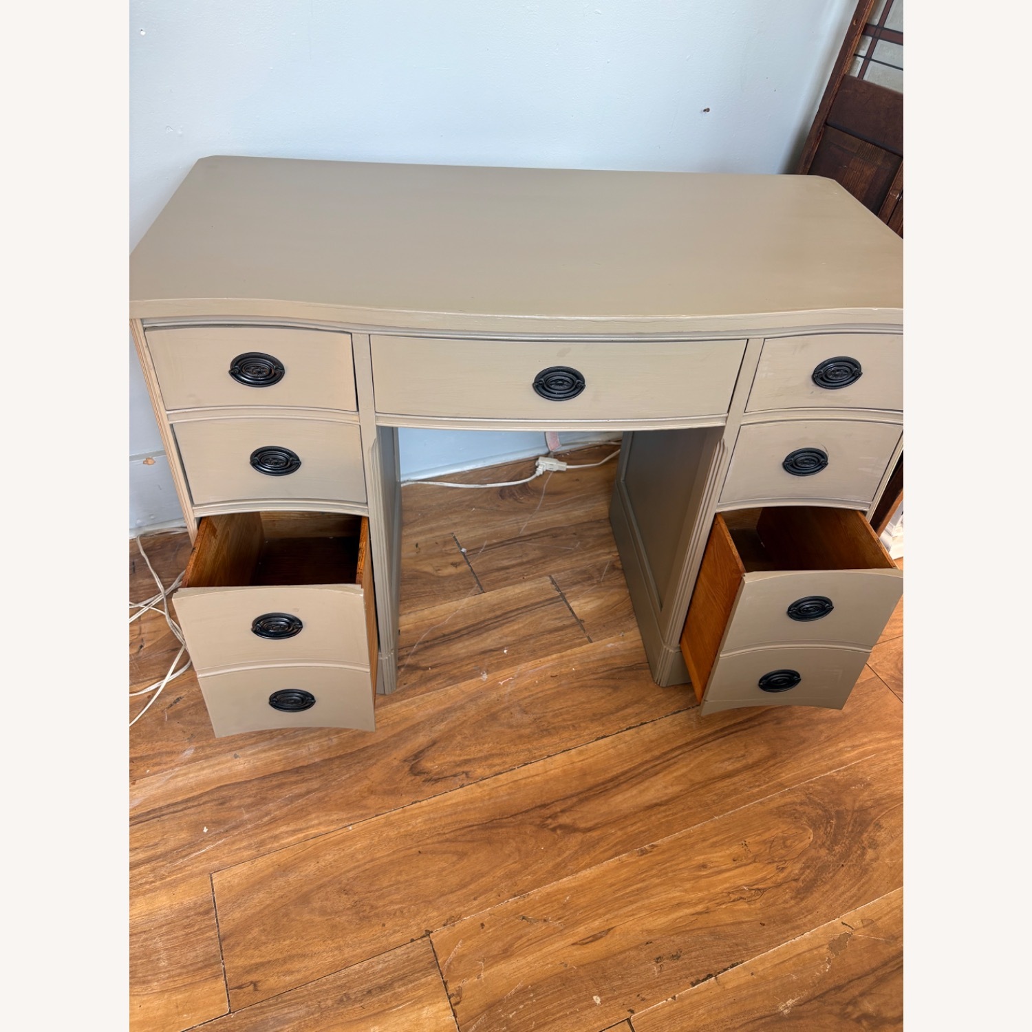 Vintage Black Desk - image-2