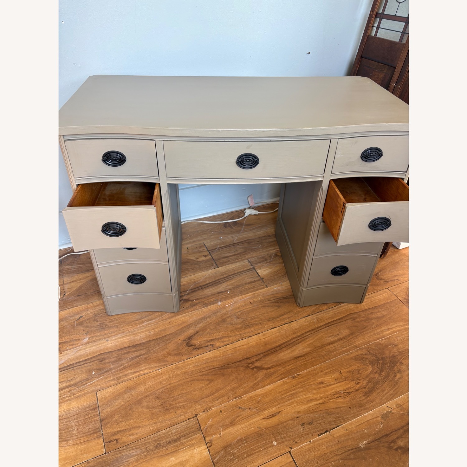 Vintage Black Desk - image-3
