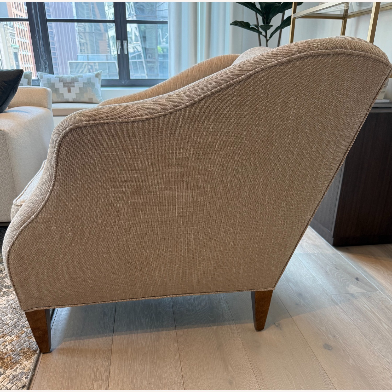 Swaim Gold Arm Chairs - image-3