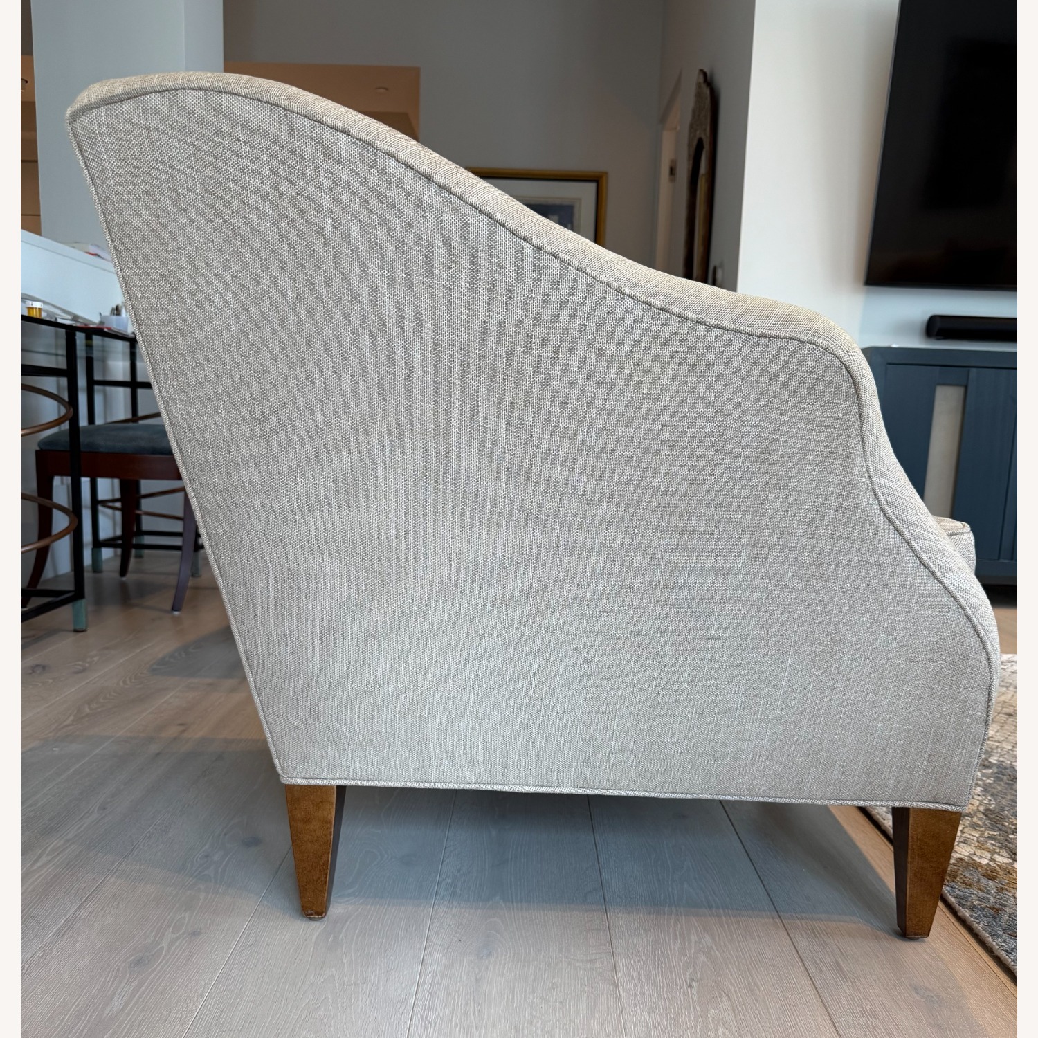 Swaim Gold Arm Chairs - image-4