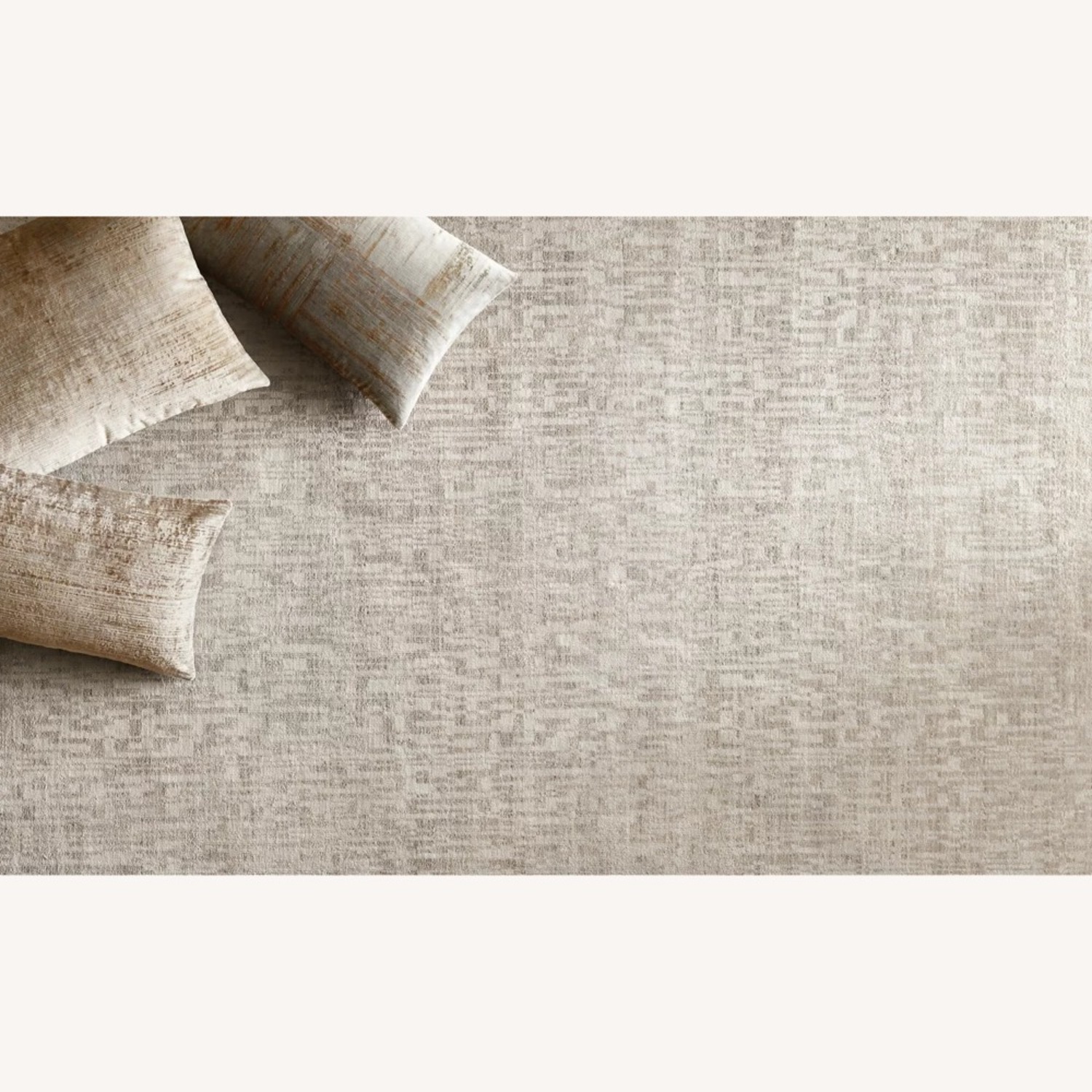 RH Matrice Wool & Silk Rug – 10' x 11' – Ivory  - image-3