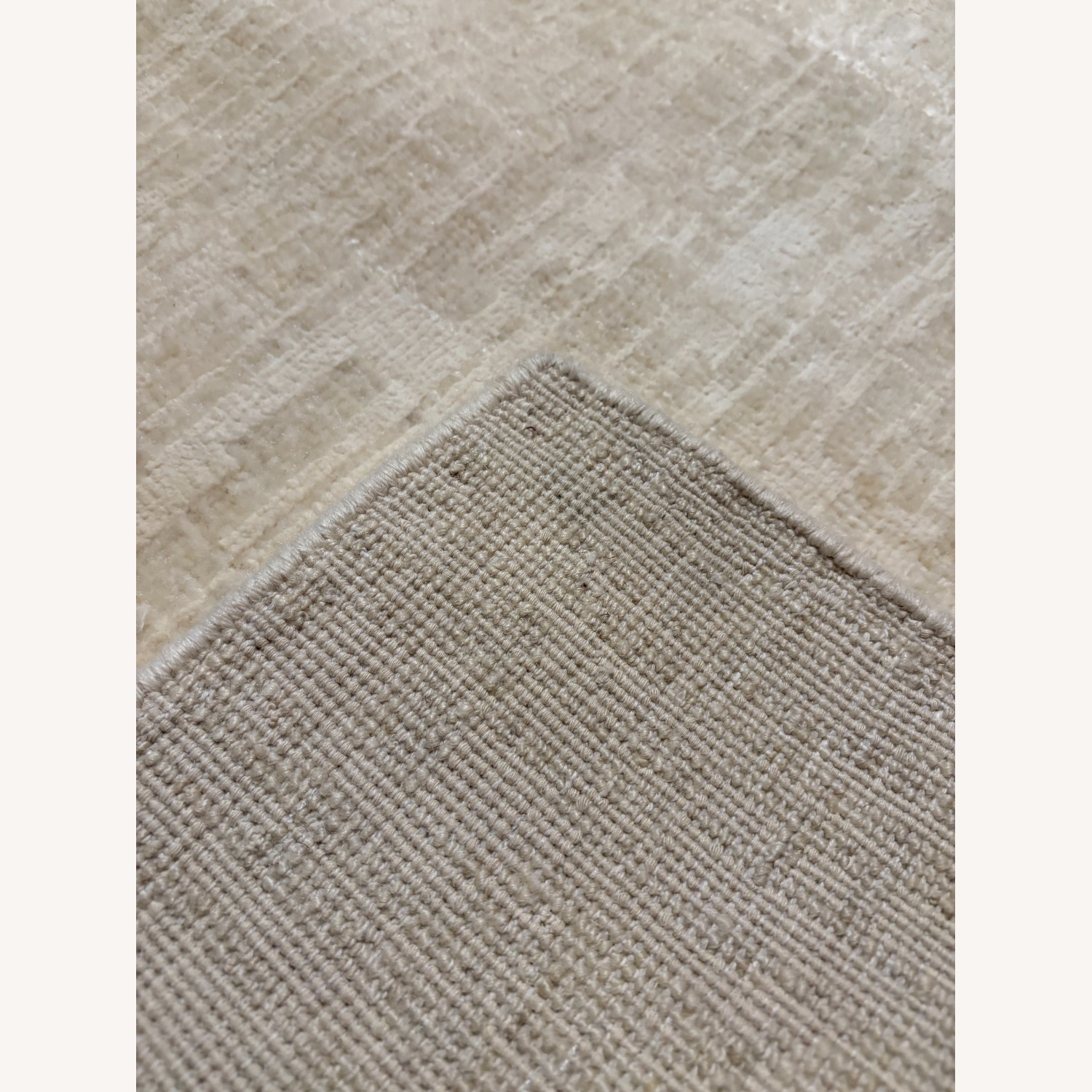 RH Matrice Wool & Silk Rug – 10' x 11' – Ivory - image-7