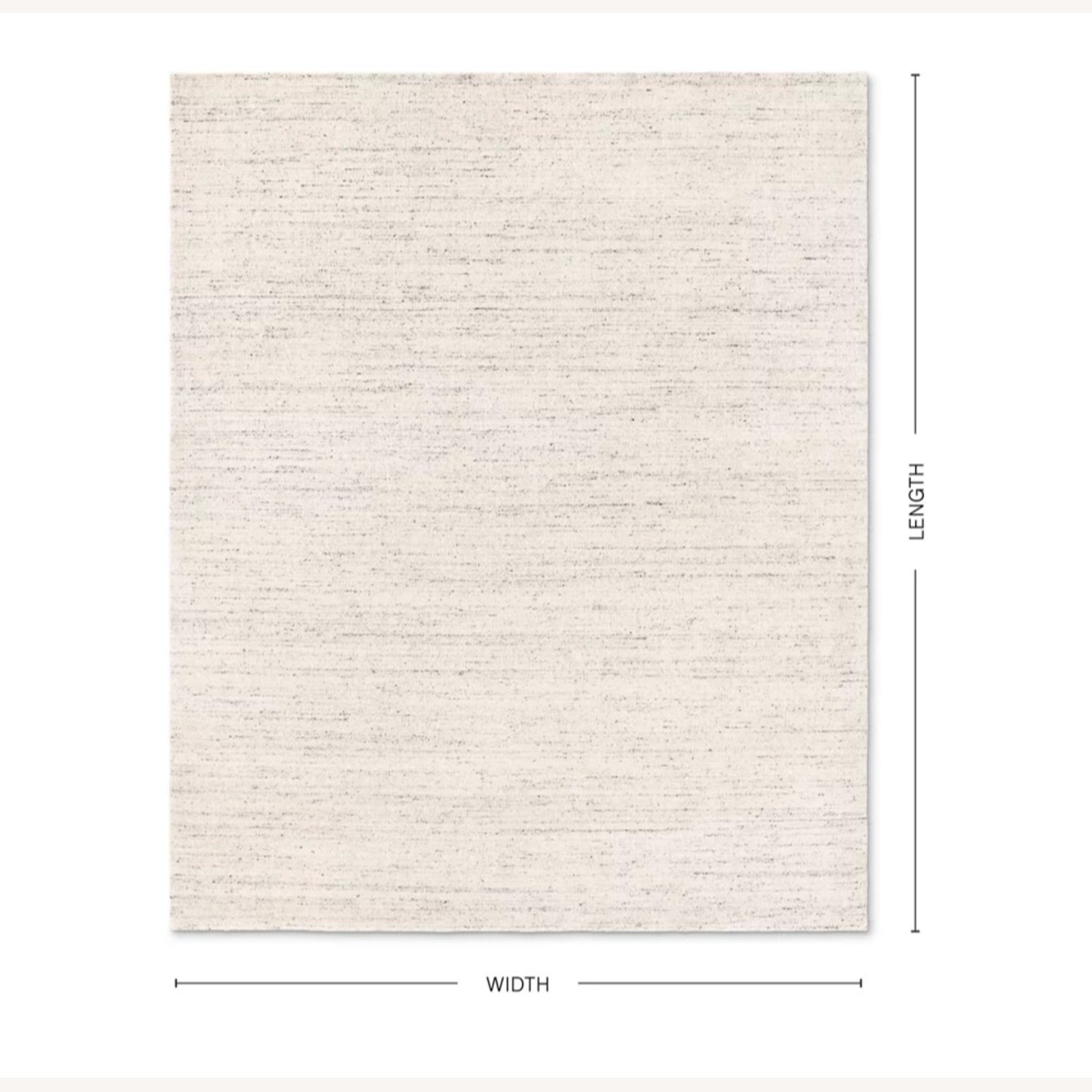 RH Matrice Wool & Silk Rug – 10' x 11' – Ivory - image-1