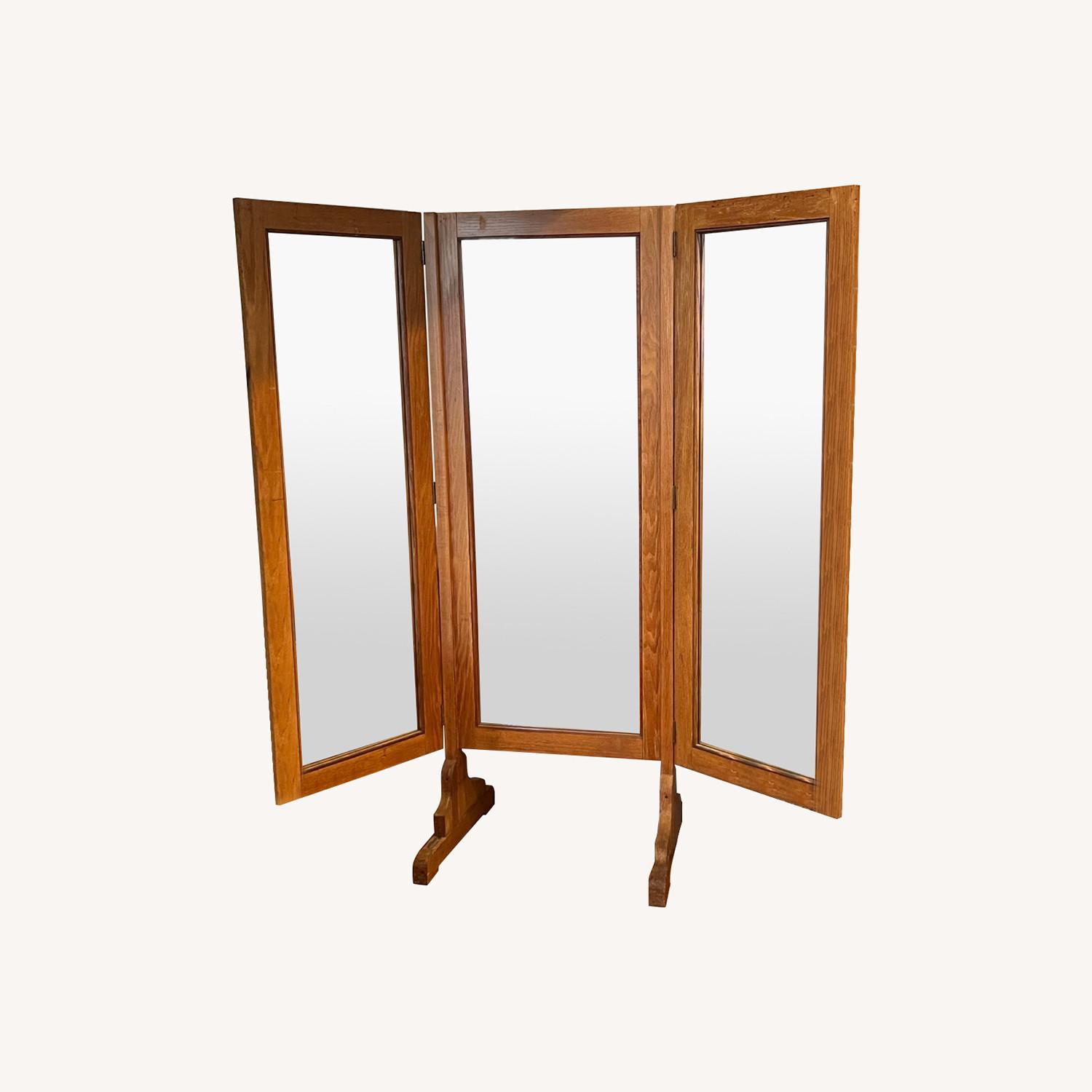 Vintage Tailor's Trifold Mirror - image-0