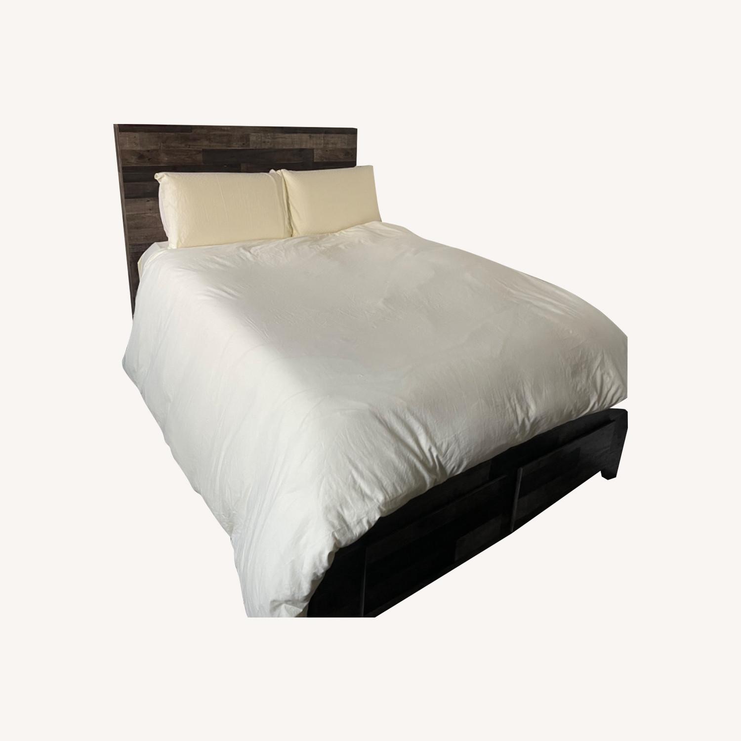 Raymour & Flanigan Ainsworth Wooden Full Bed Frame - image-5