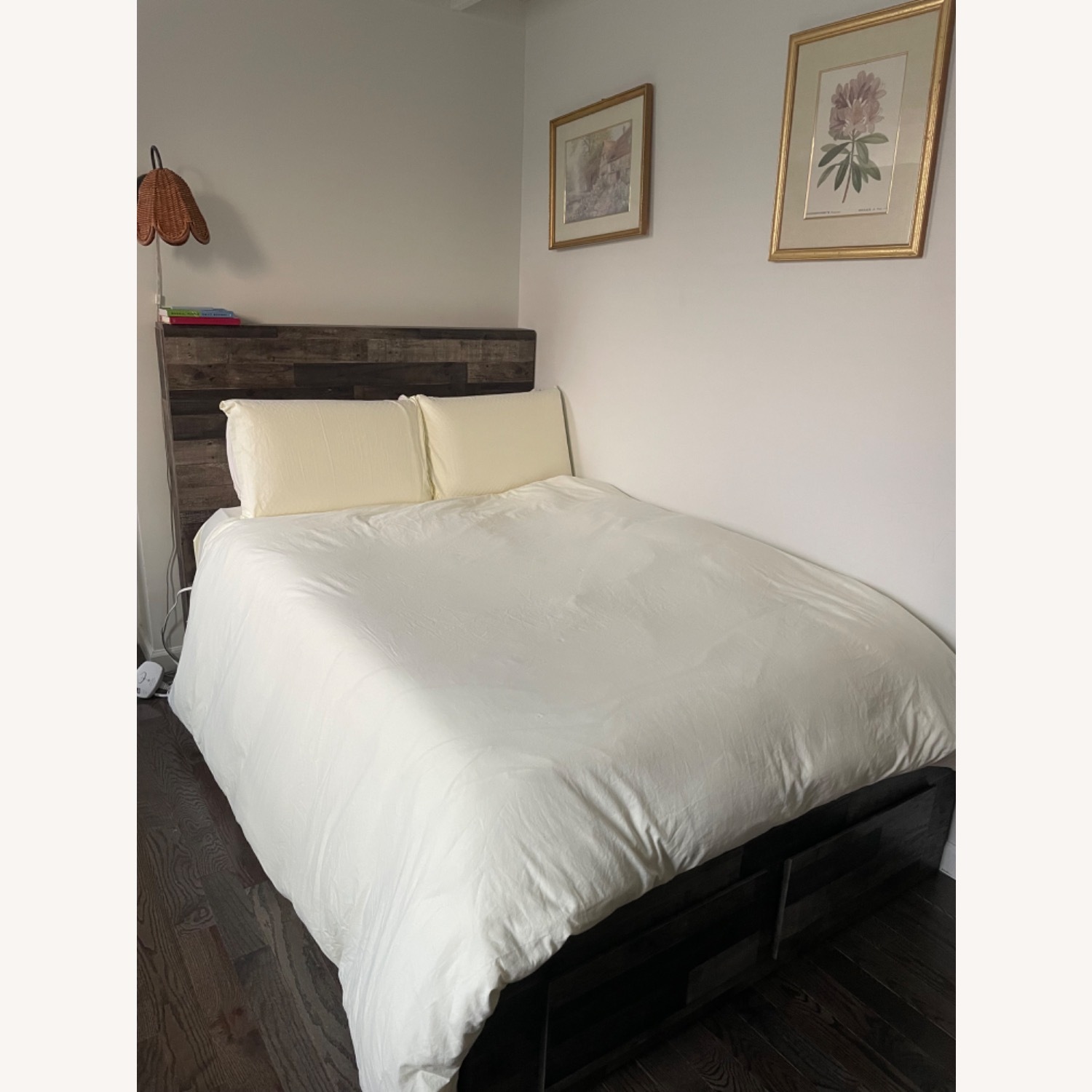 Raymour & Flanigan Ainsworth Wooden Full Bed Frame - image-1