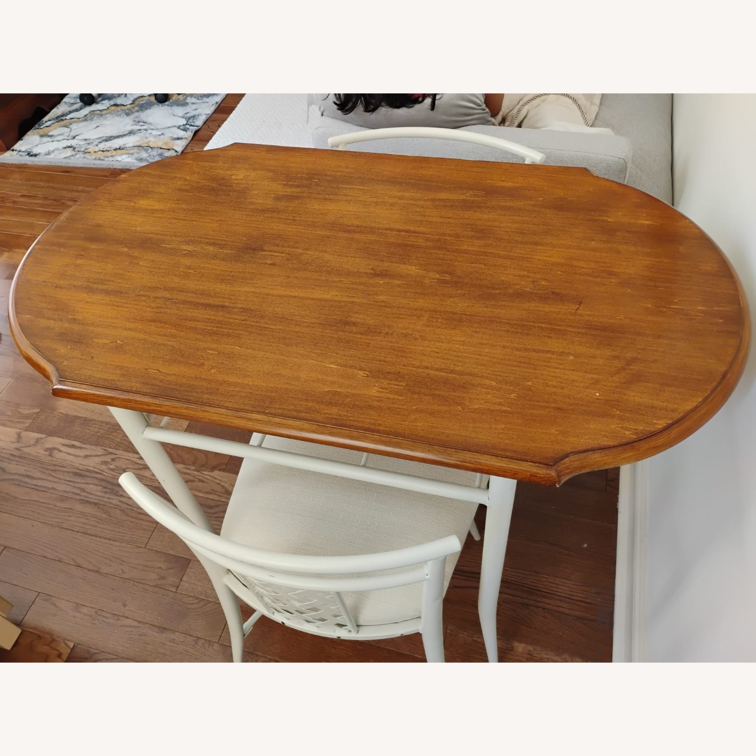 Beige Dining Table Set with 2 Chairs  - image-2