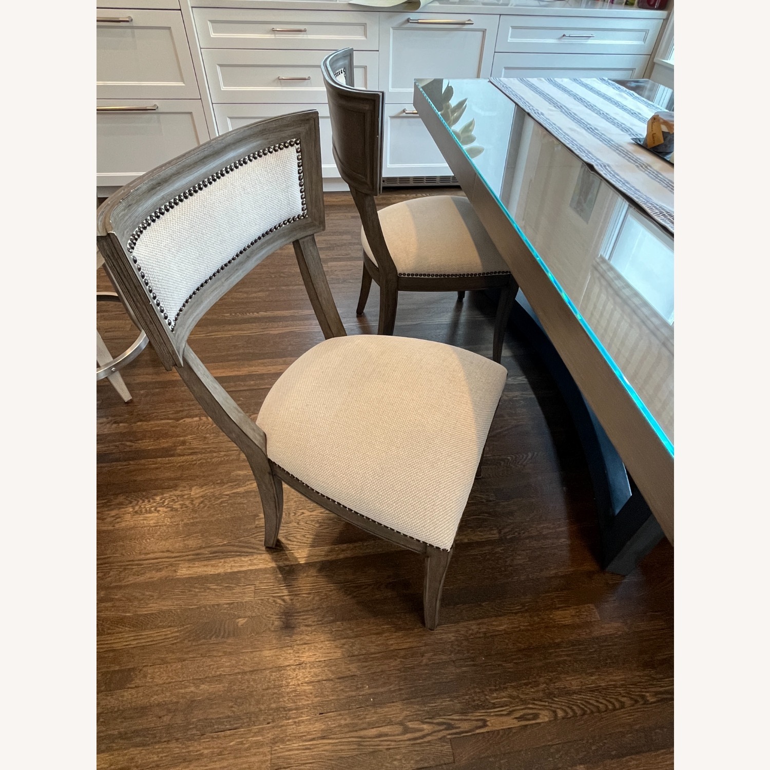 Aurora Dining Table with Banquette & Chairs - image-3