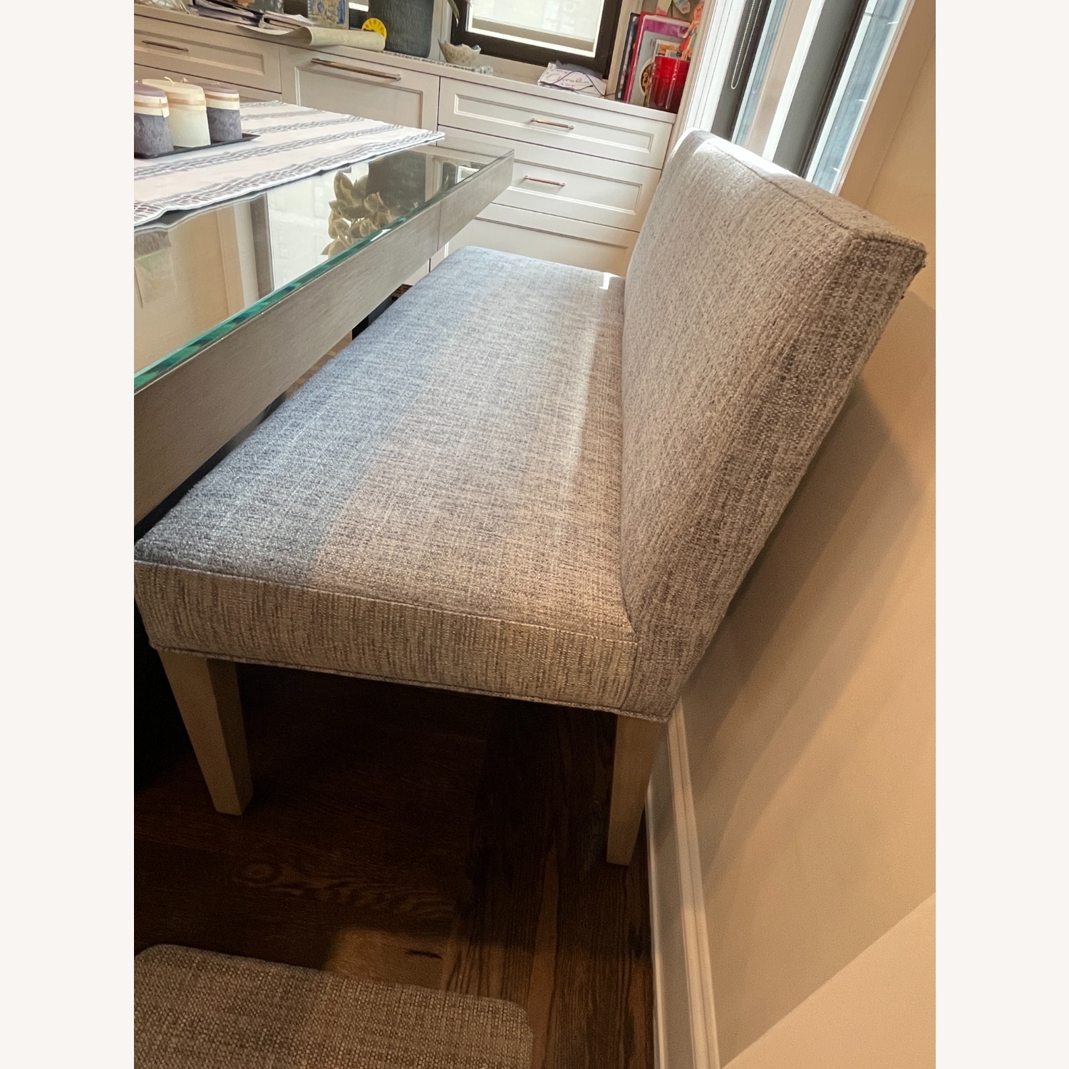 Aurora Dining Table with Banquette & Chairs - image-2