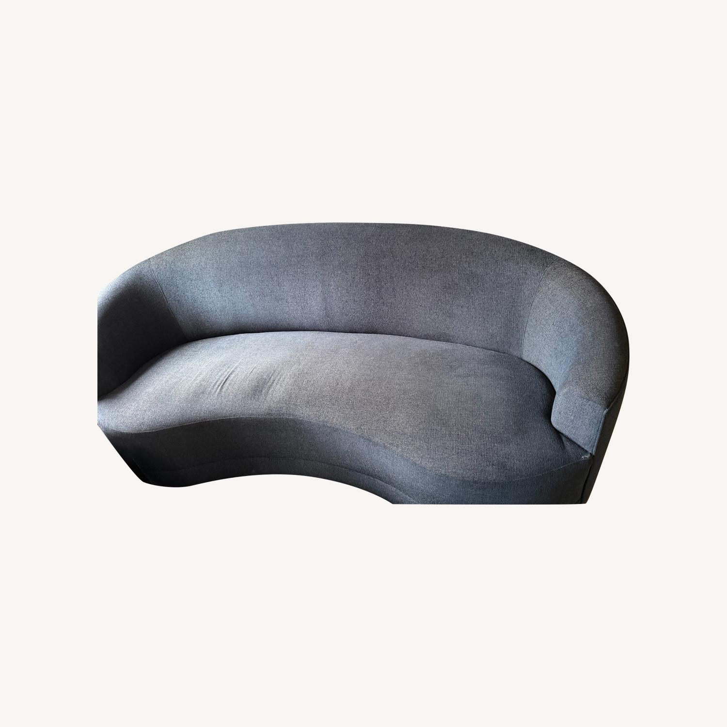  Crate & Barrel Infiniti Curve Back Sofa 88" - image-0