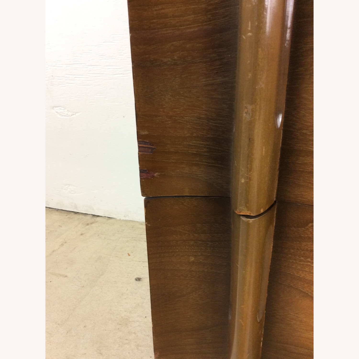 Mid Century Modern Highboy Dresser with Sled Legs - image-23