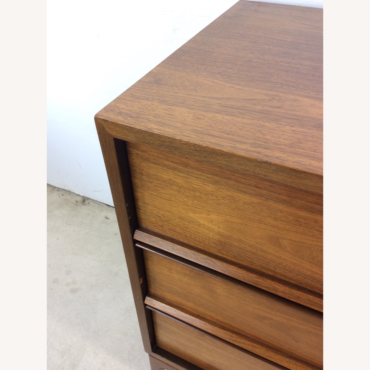 Mid Century Modern Lowboy Dresser with 9 Drawers - image-4
