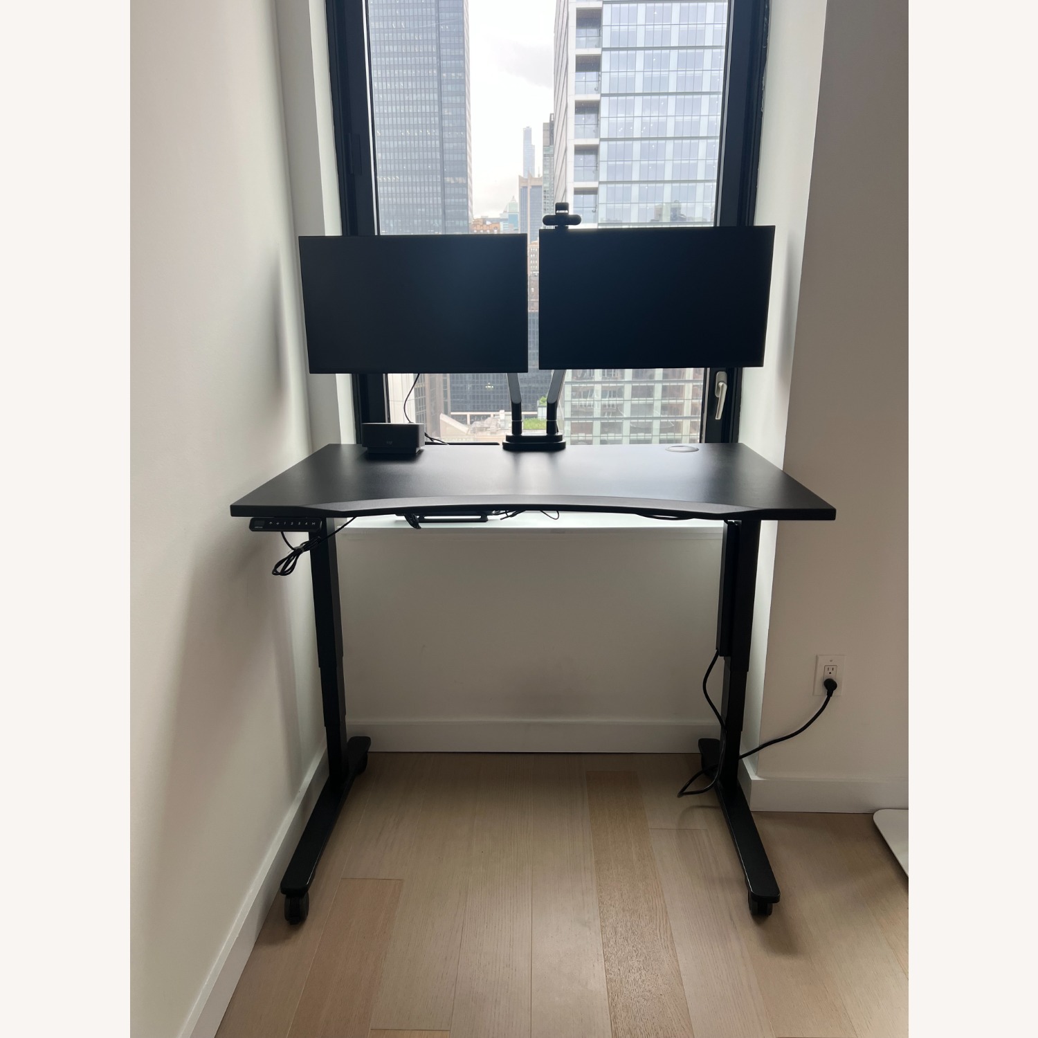 UPLIFT Adjustable Standing Desk with Monitor Arms - image-1