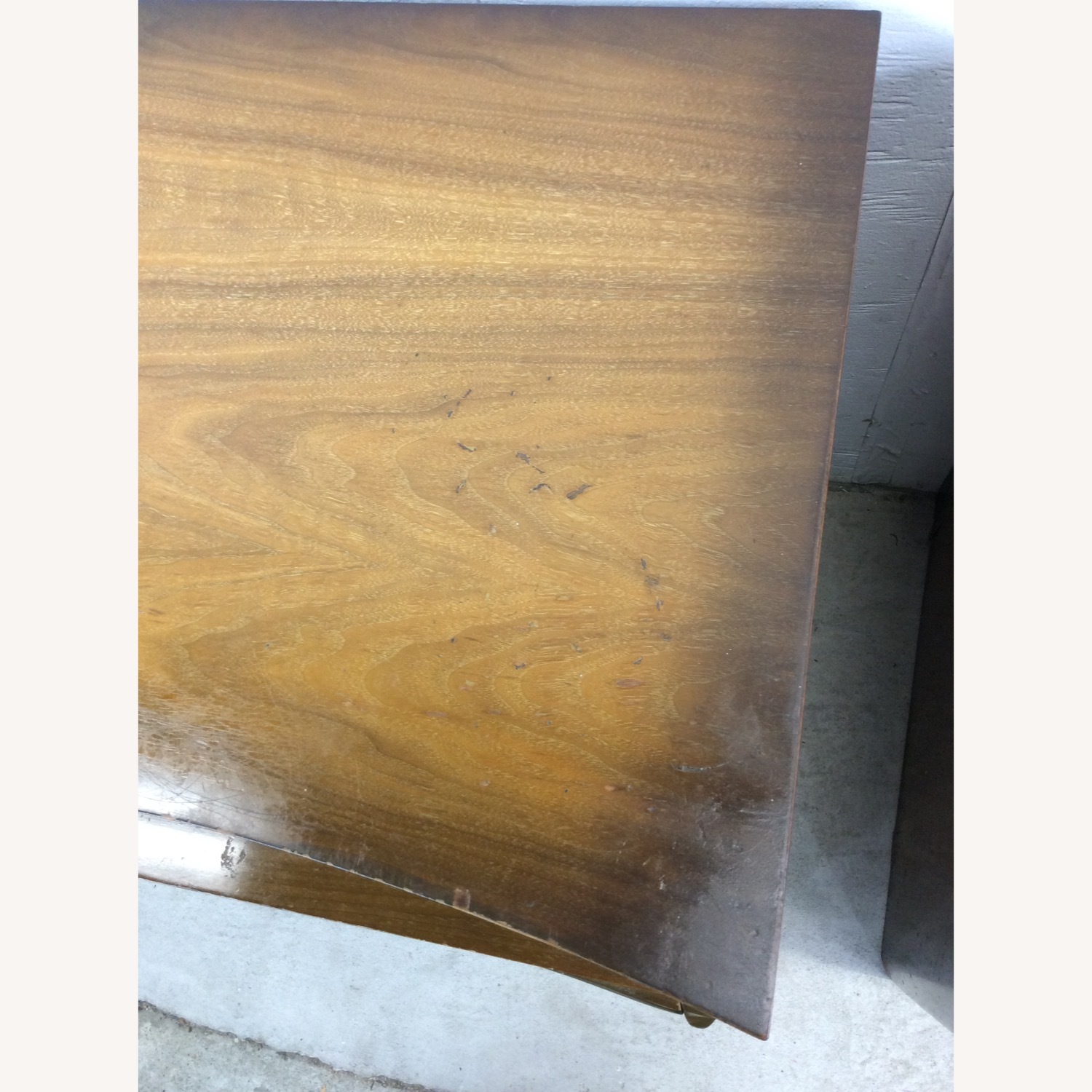 Pair of Mid Century Nightstands with Sled Legs - image-4