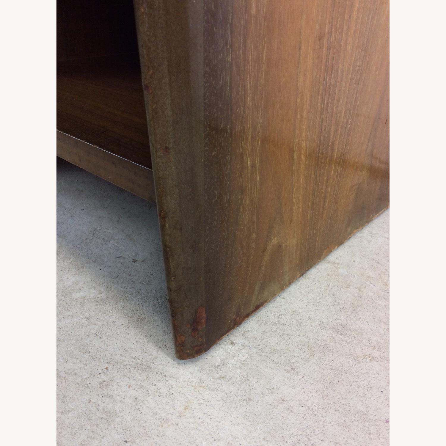 Pair of Mid Century Nightstands with Sled Legs - image-14