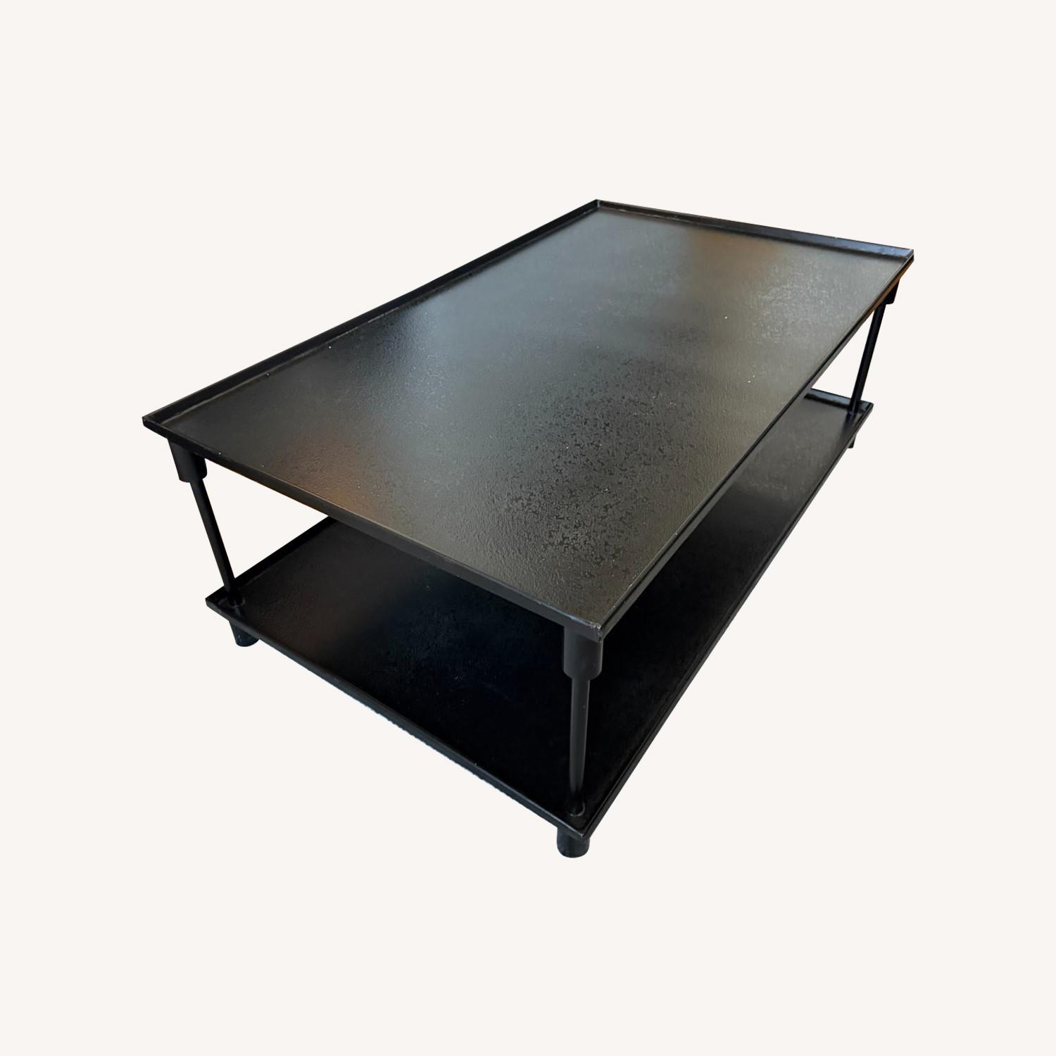 20th C. European Factory Metal Coffee Table - image-7