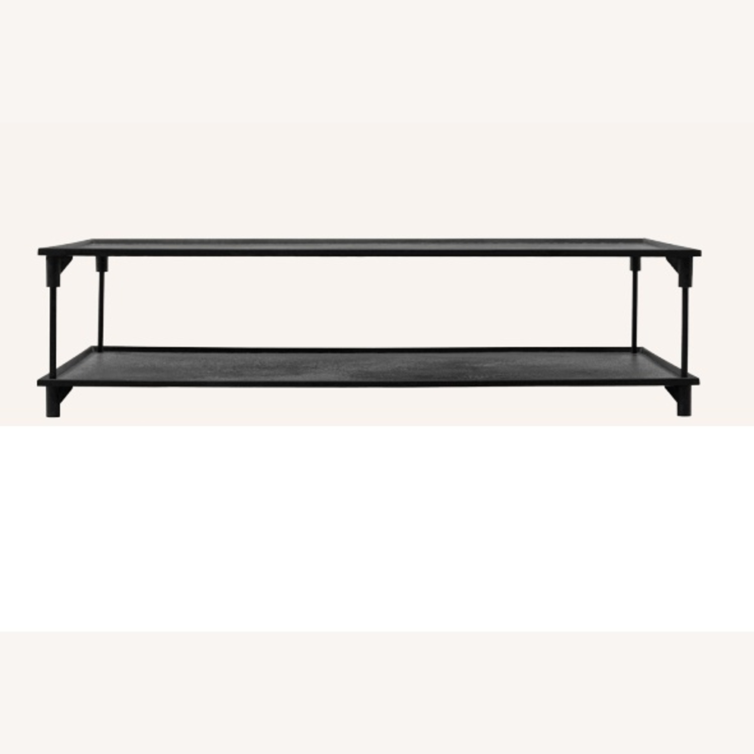 20th C. European Factory Metal Coffee Table - image-6