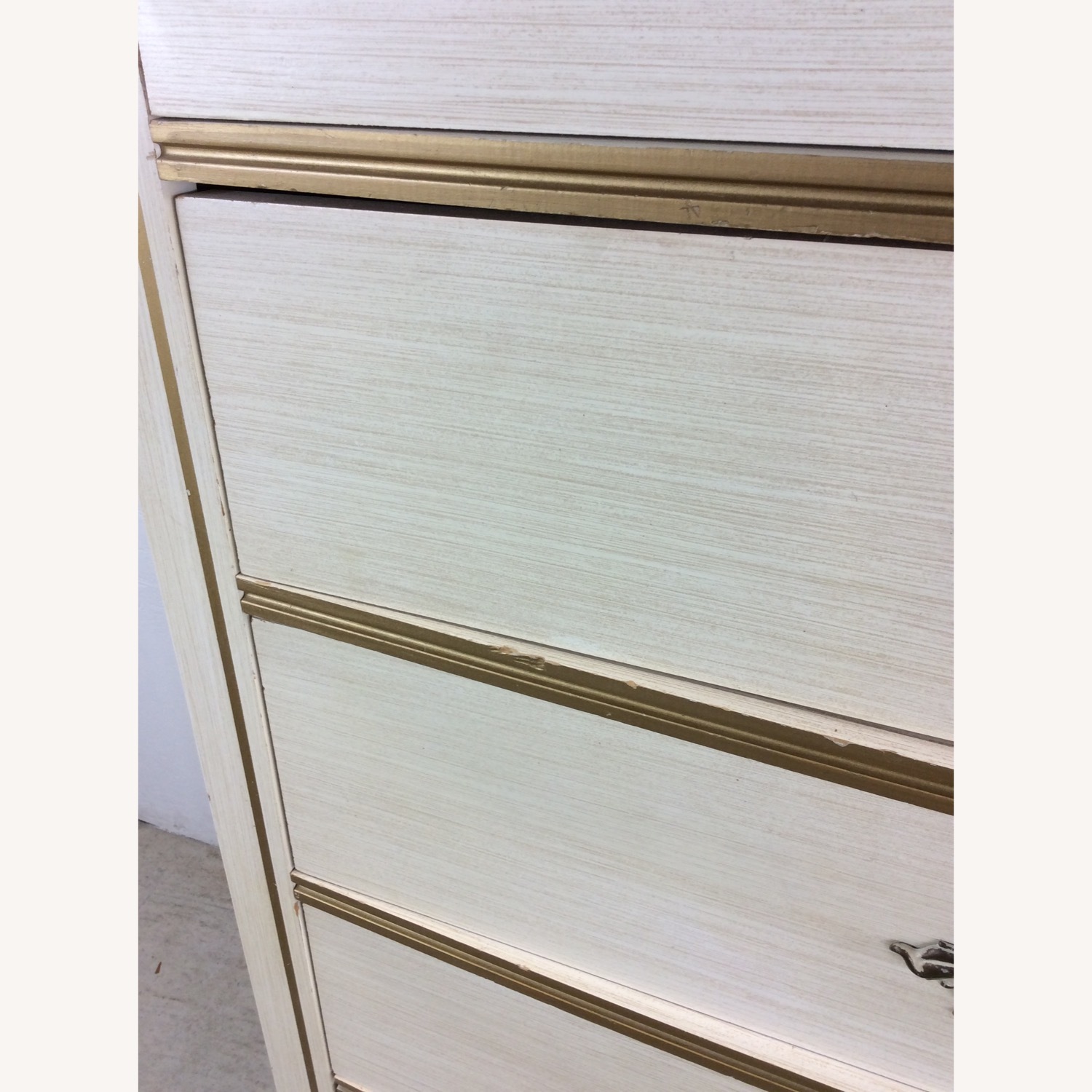 French Provincial Style Highboy with 5 Drawers - image-8